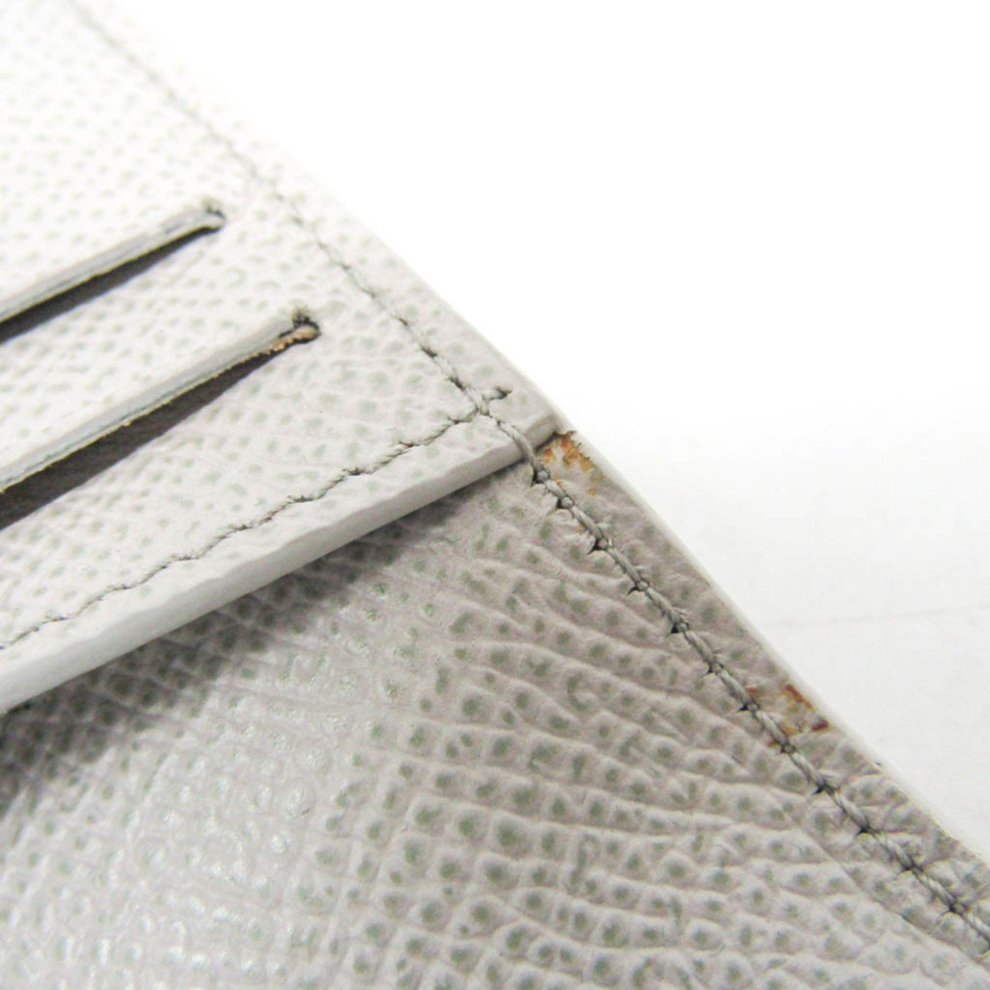 Alfred Dunhill Dunhill Cadogan 18F2100 Men's Leather Long Wallet (bi-fold) Light Gray Size ONE SIZE - 10 Thumbnail
