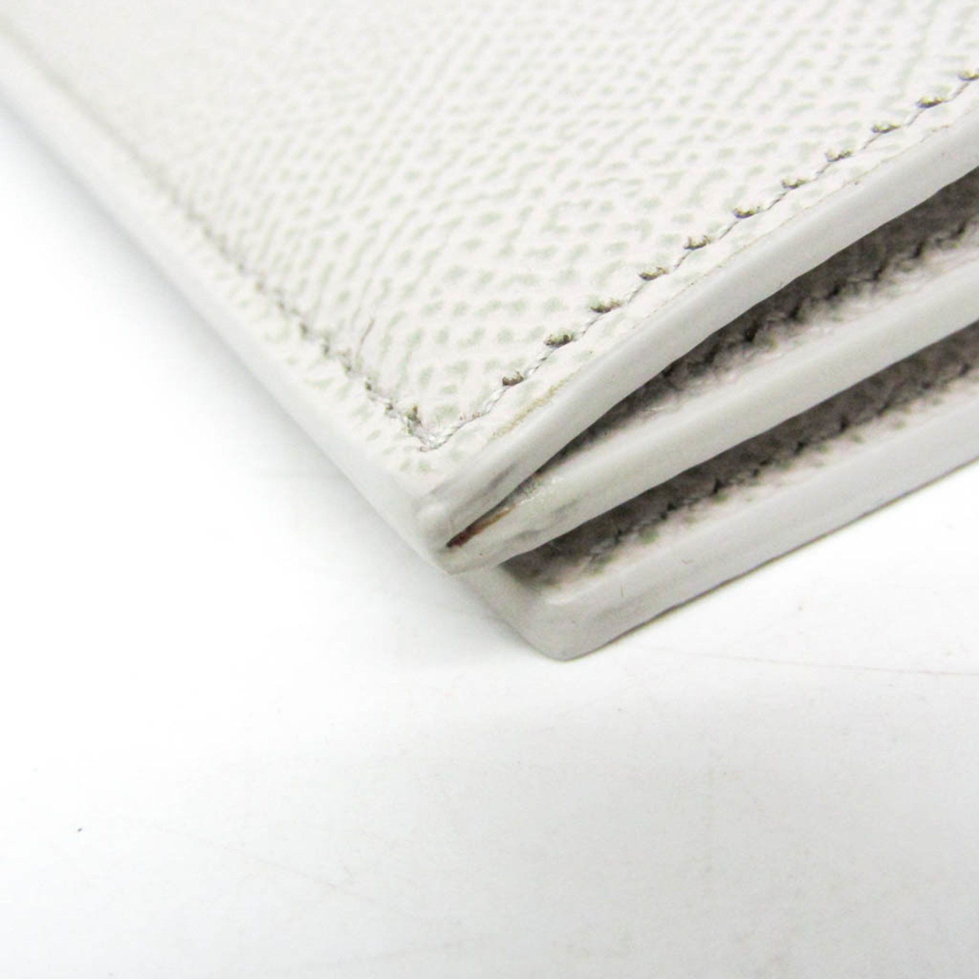 Alfred Dunhill Dunhill Cadogan 18F2100 Men's Leather Long Wallet (bi-fold) Light Gray Size ONE SIZE - 7 Thumbnail