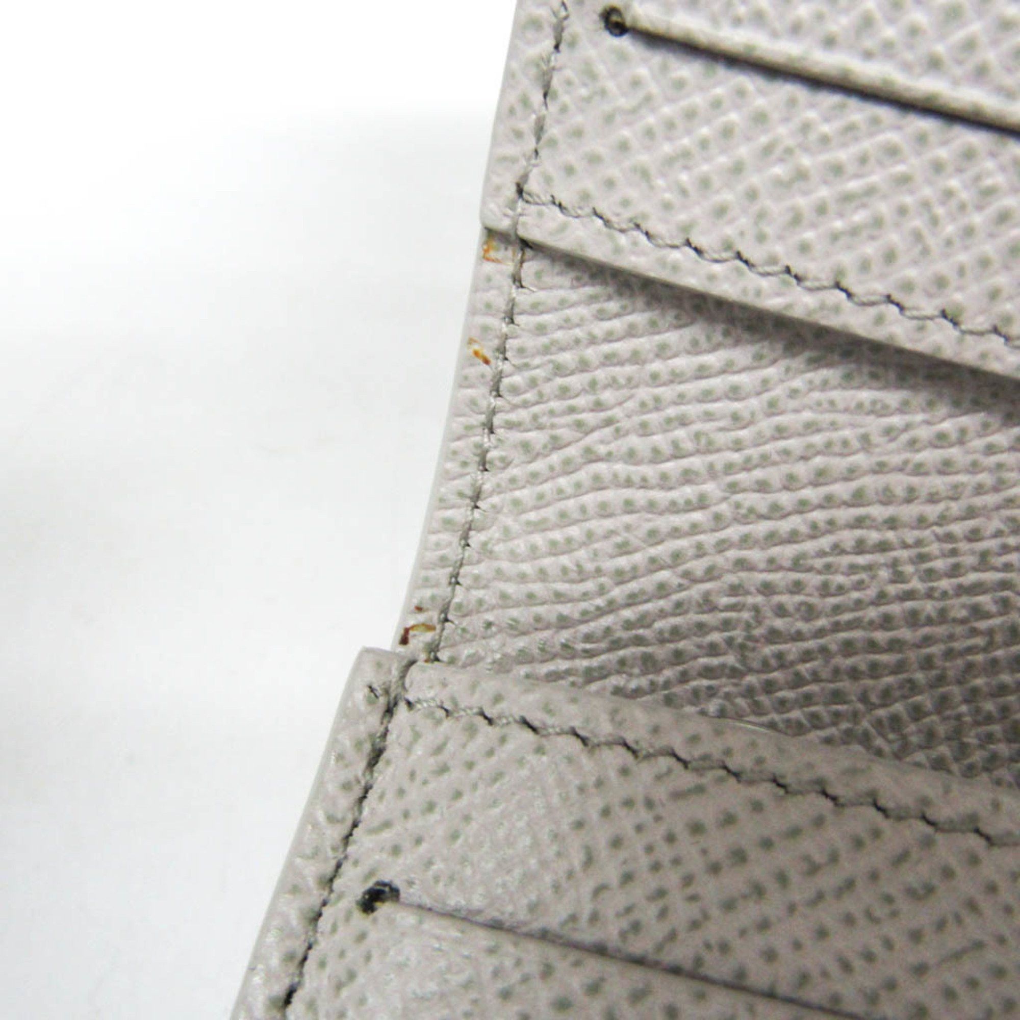 Alfred Dunhill Dunhill Cadogan 18F2100 Men's Leather Long Wallet (bi-fold) Light Gray Size ONE SIZE - 9 Thumbnail