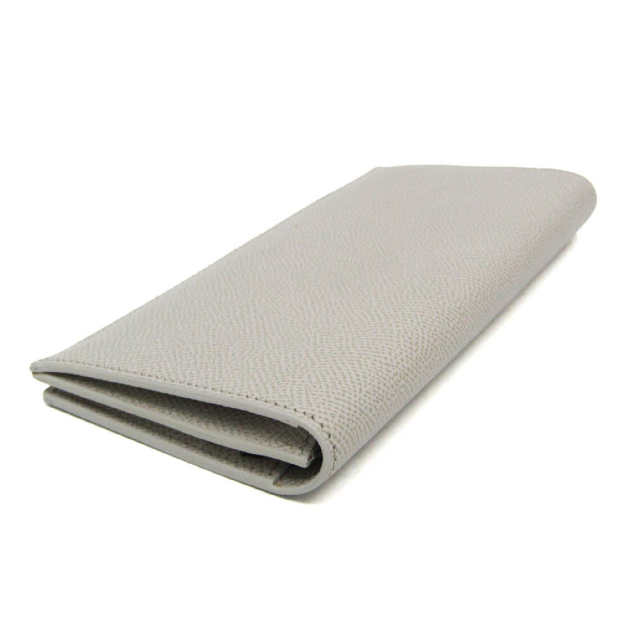 Alfred Dunhill Dunhill Cadogan 18F2100 Men's Leather Long Wallet (bi-fold) Light Gray Size ONE SIZE - 3 Thumbnail