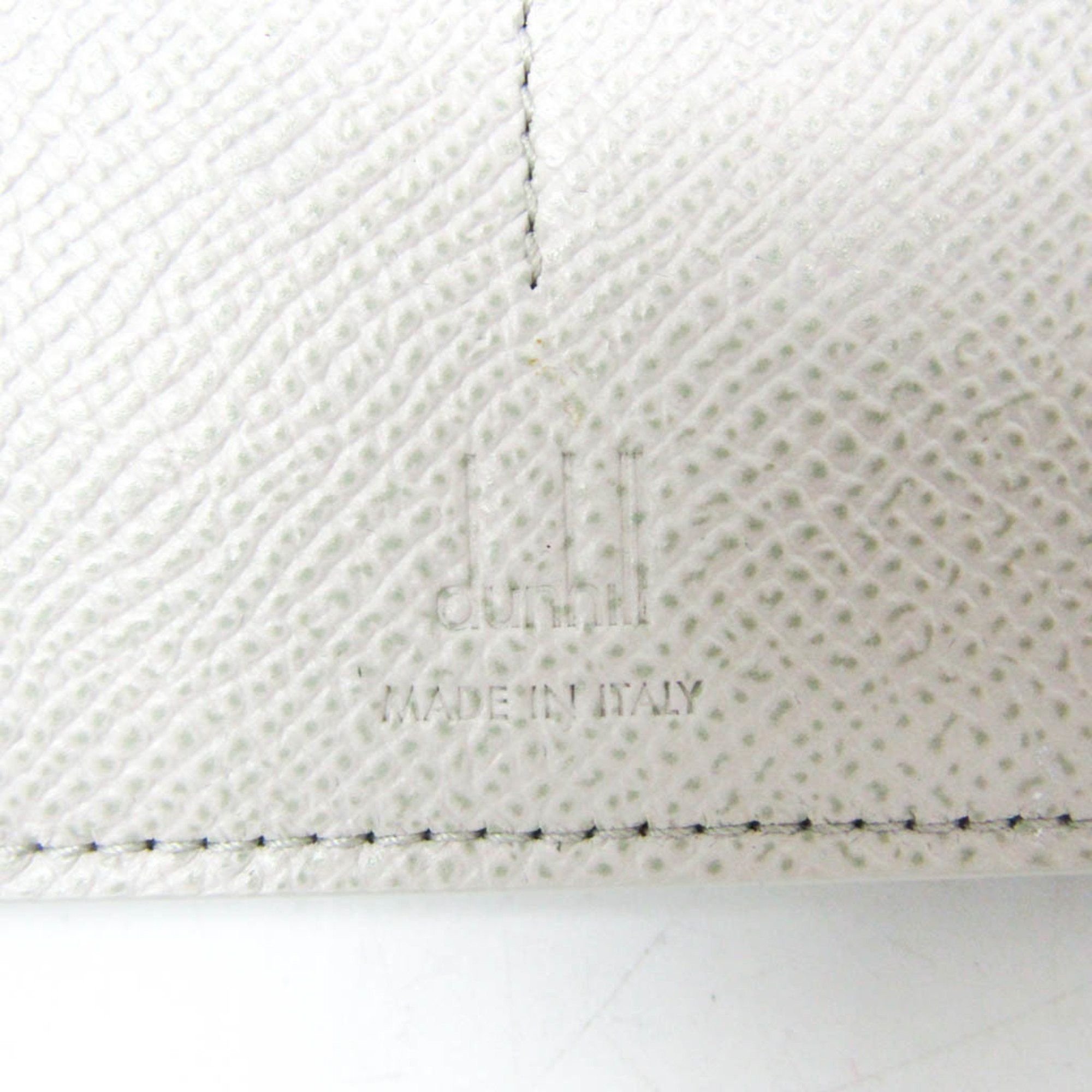 Alfred Dunhill Dunhill Cadogan 18F2100 Men's Leather Long Wallet (bi-fold) Light Gray Size ONE SIZE - 11 Thumbnail