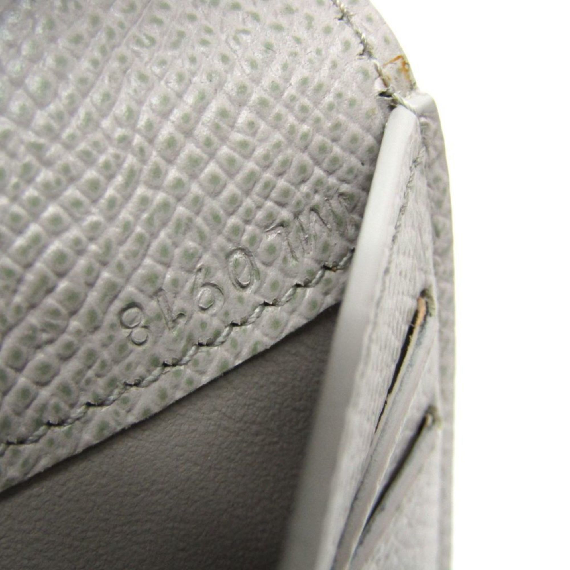 Alfred Dunhill Dunhill Cadogan 18F2100 Men's Leather Long Wallet (bi-fold) Light Gray Size ONE SIZE - 12 Thumbnail