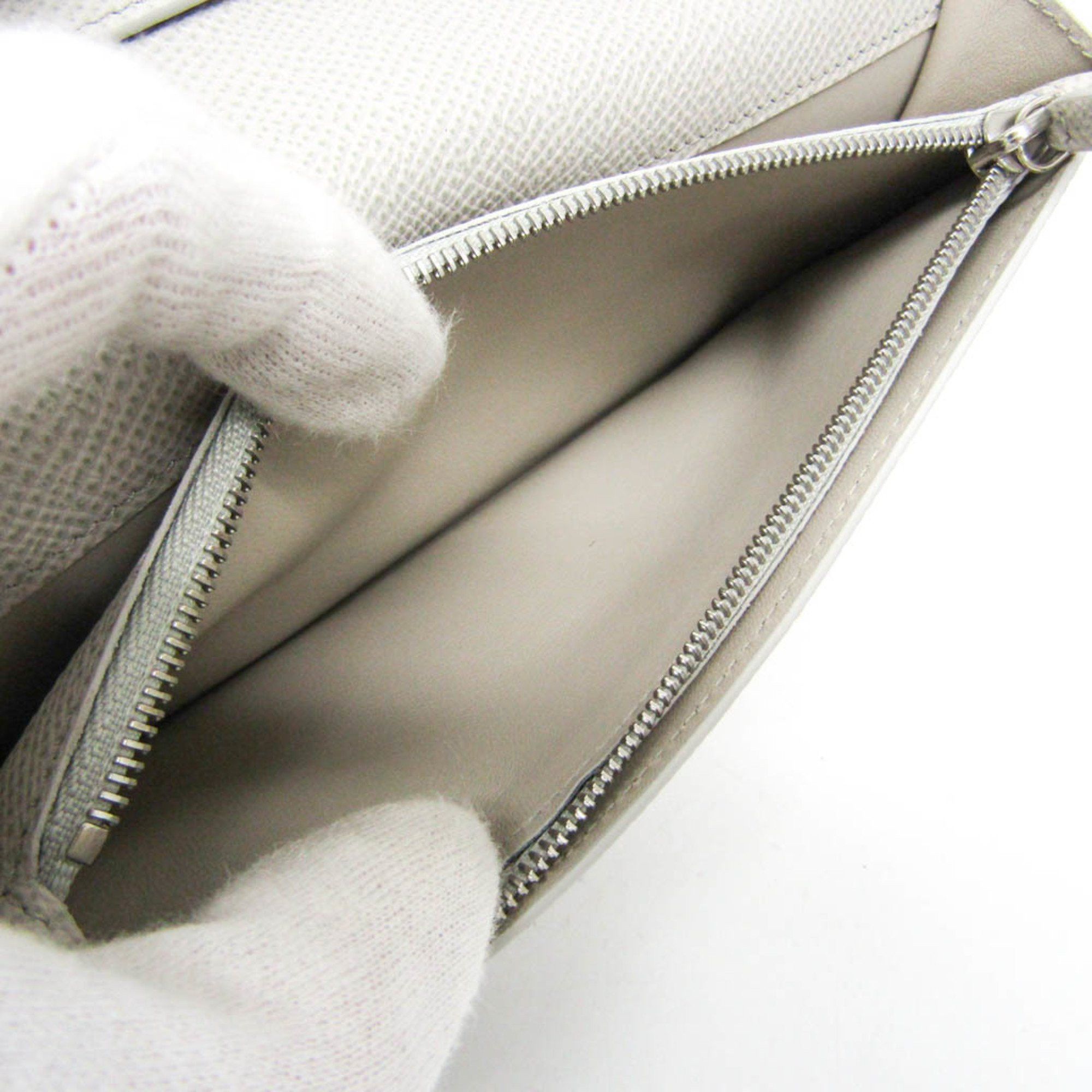 Alfred Dunhill Dunhill Cadogan 18F2100 Men's Leather Long Wallet (bi-fold) Light Gray Size ONE SIZE - 8 Thumbnail