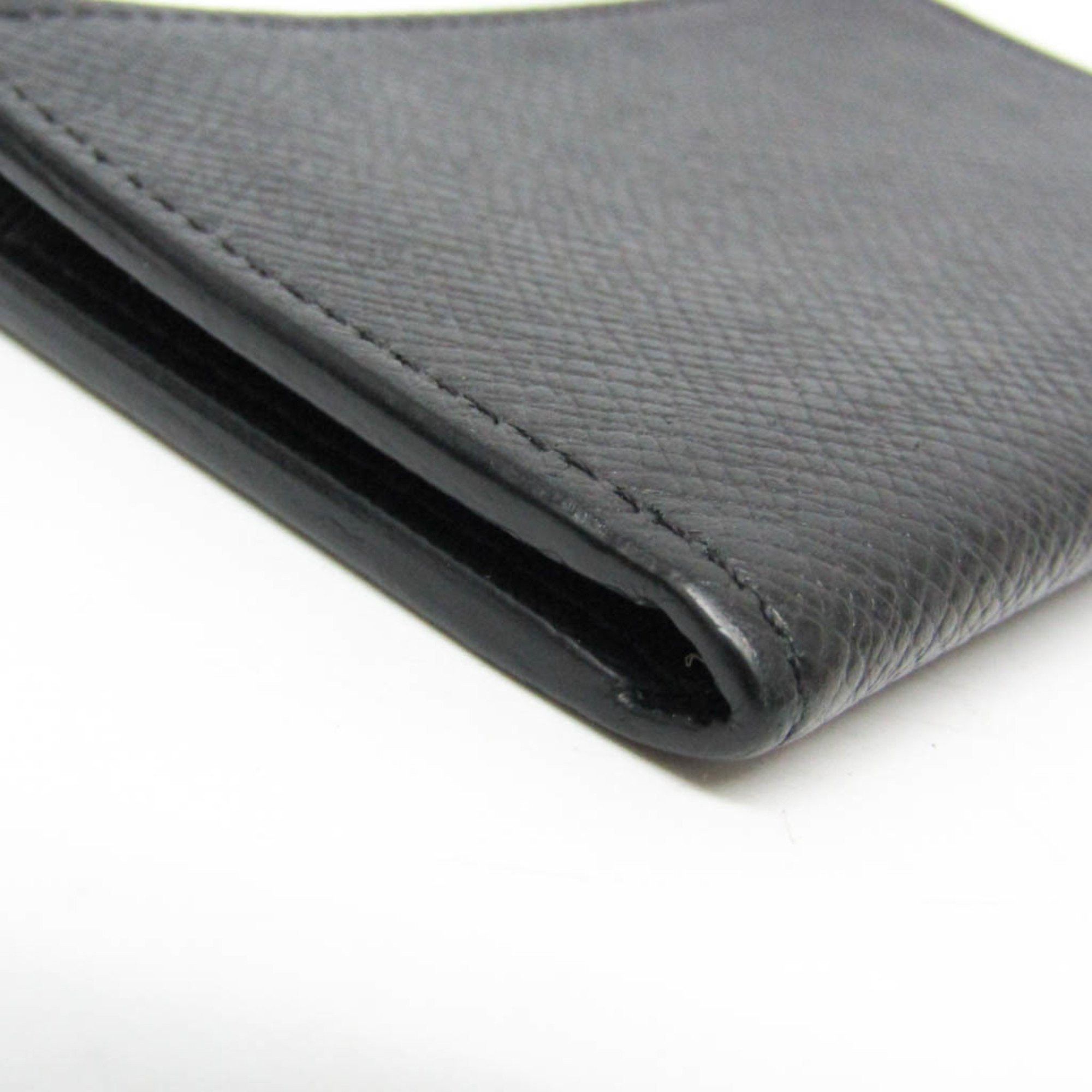 Louis Vuitton Louis Vuitton Taiga Jour Coin Purse M63375 Men's Taiga Leather Coin Purse/coin Case Noir Size ONE SIZE - 5 Thumbnail