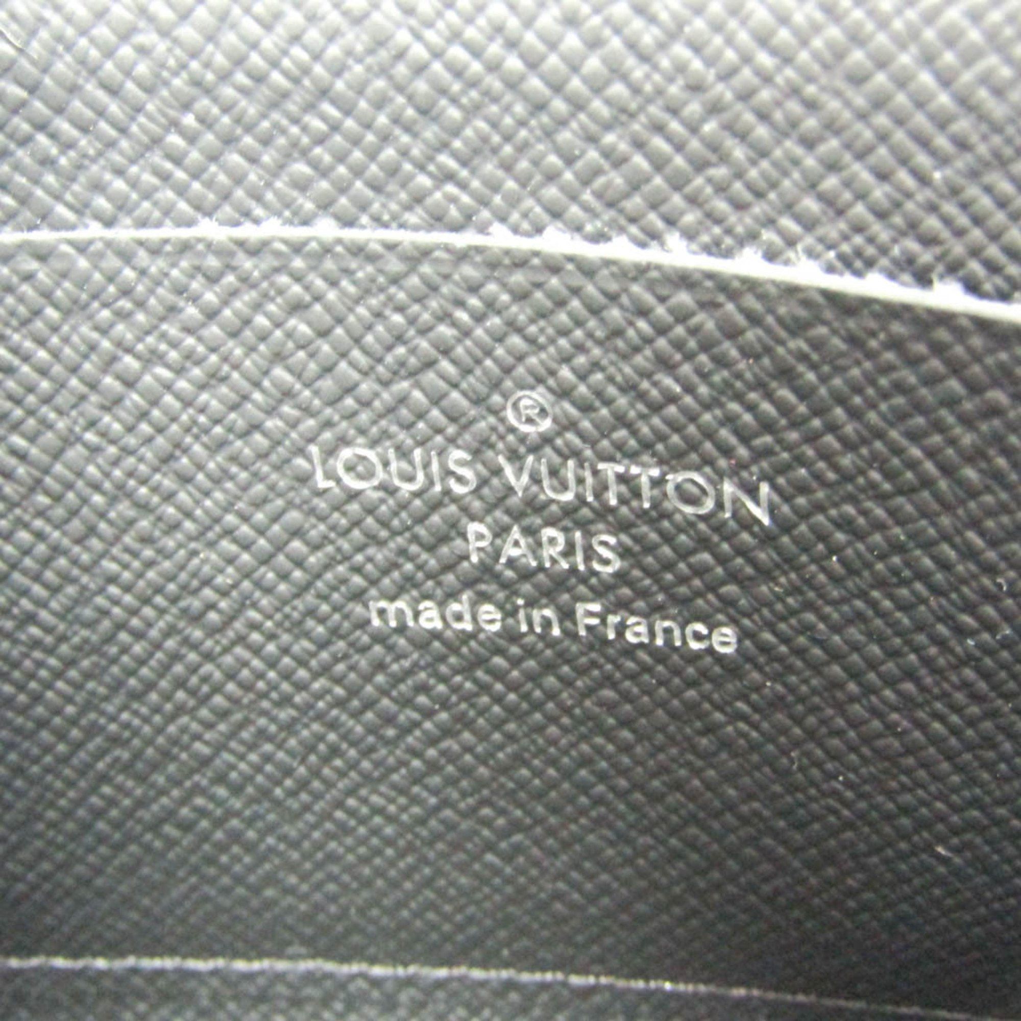 Louis Vuitton Louis Vuitton Taiga Jour Coin Purse M63375 Men's Taiga Leather Coin Purse/coin Case Noir Size ONE SIZE - 8 Thumbnail