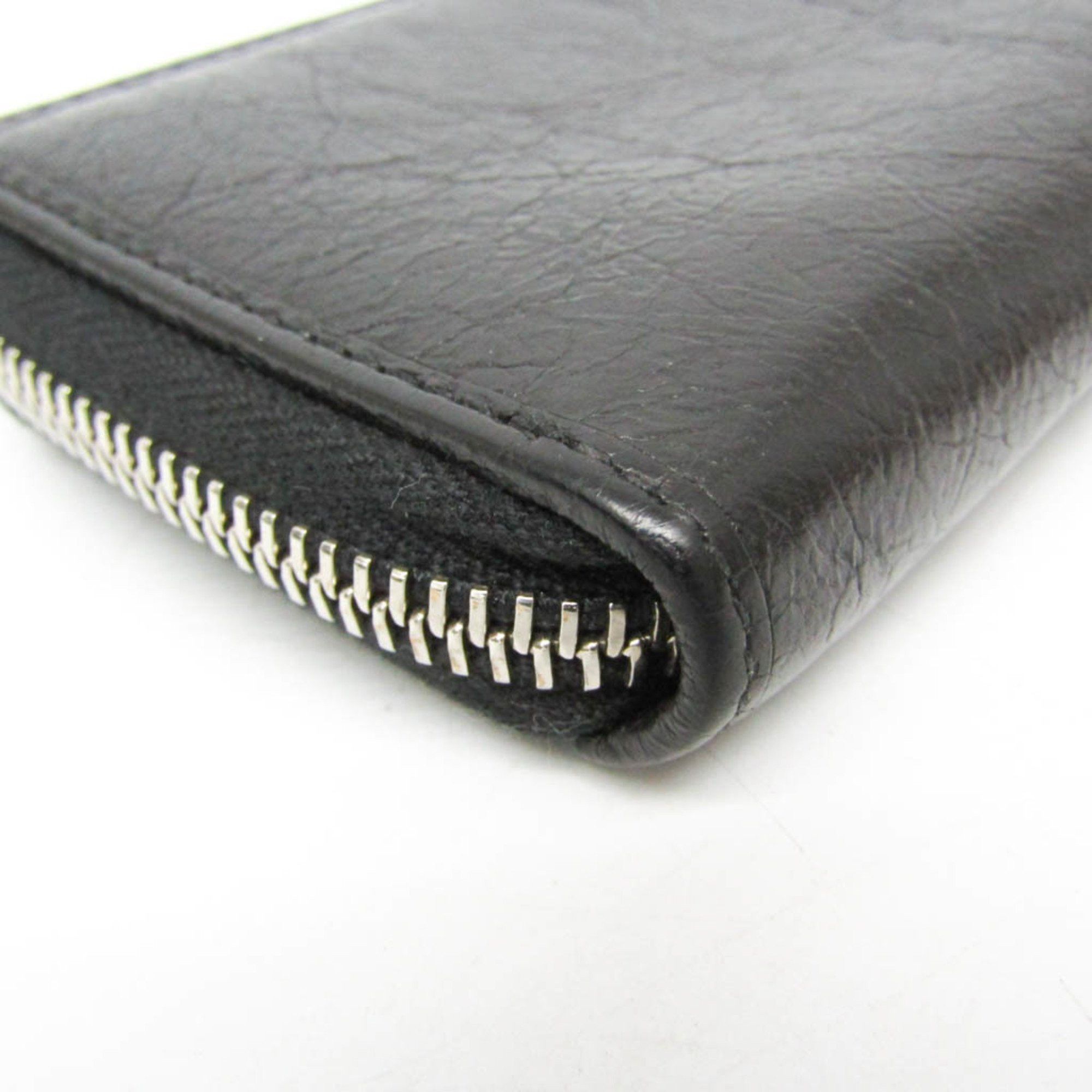 Gucci Gucci Interlocking G Coin Case 581530 Leather Card Case Black Size ONE SIZE - 4 Thumbnail