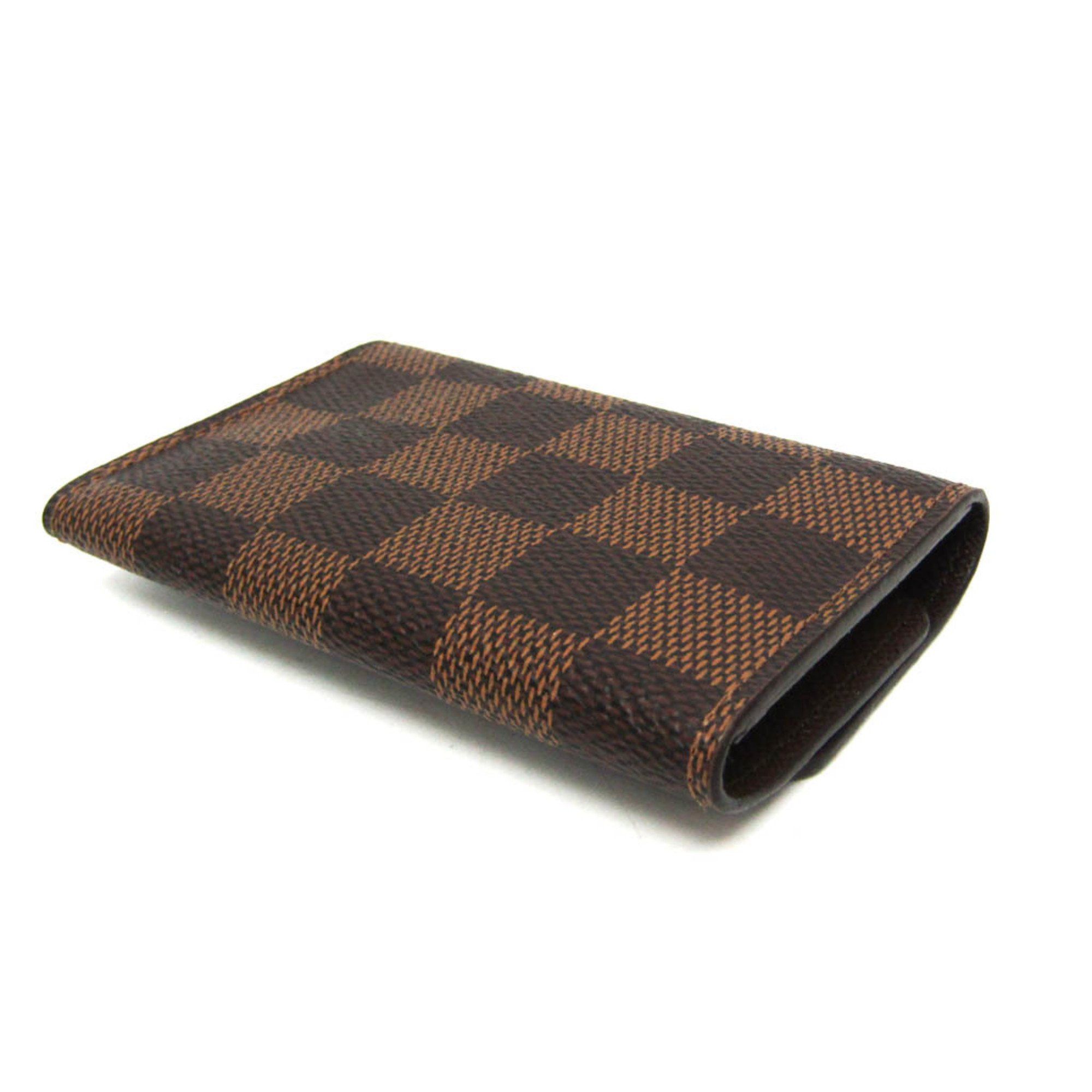 Louis Vuitton Louis Vuitton Damier Multicles 6 N62630 Men,Women Damier Canvas Key Case Ebene Size ONE SIZE - 2 Thumbnail
