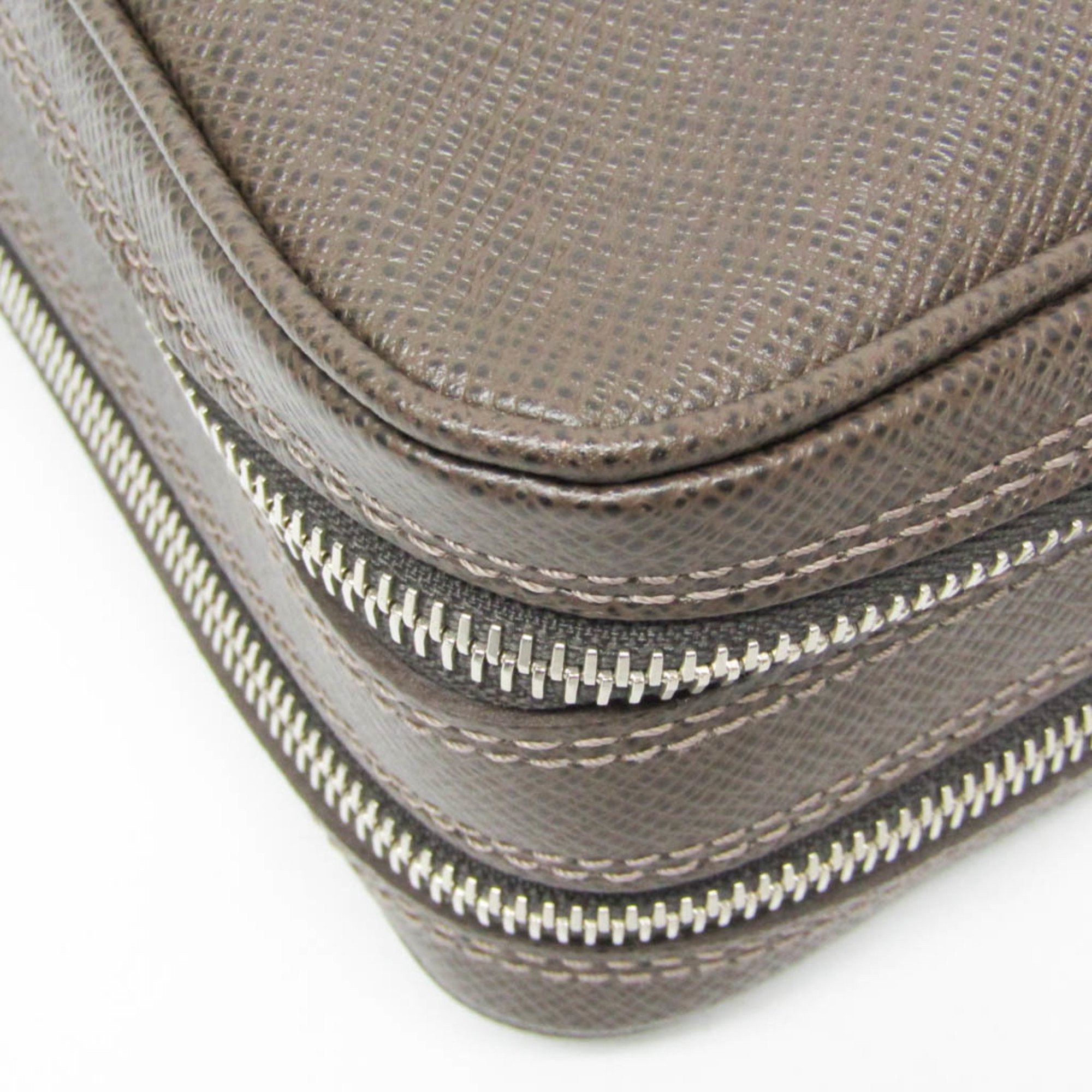 Louis Vuitton Louis Vuitton Taiga Pavel M31148 Men's Clutch Bag Grizzly Size ONE SIZE - 6 Thumbnail