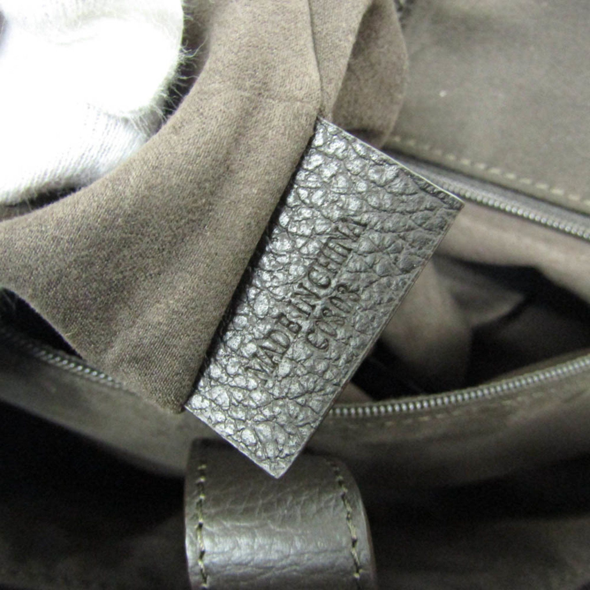 Alfred Dunhill Dunhill Men's Leather,PVC Shoulder Bag Dark Brown Size ONE SIZE - 13 Thumbnail