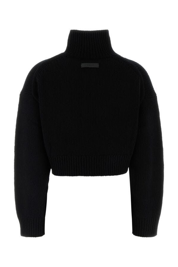 Nanushka Black Wool Blend Sonore Sweater Size L / US 10 / IT 46 - 4 Thumbnail
