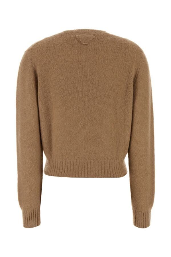 Prada Biscuit Cashmere Sweater Size M / US 6-8 / IT 42-44 - 4 Thumbnail