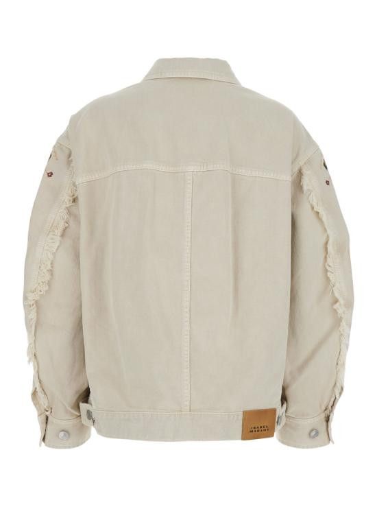 Isabel Marant Etoile ISABEL MARANT ETOILE Women Jackets VE0430FAC1H02E23EC Beige Size S / US 4 / IT 40 - 2 Thumbnail