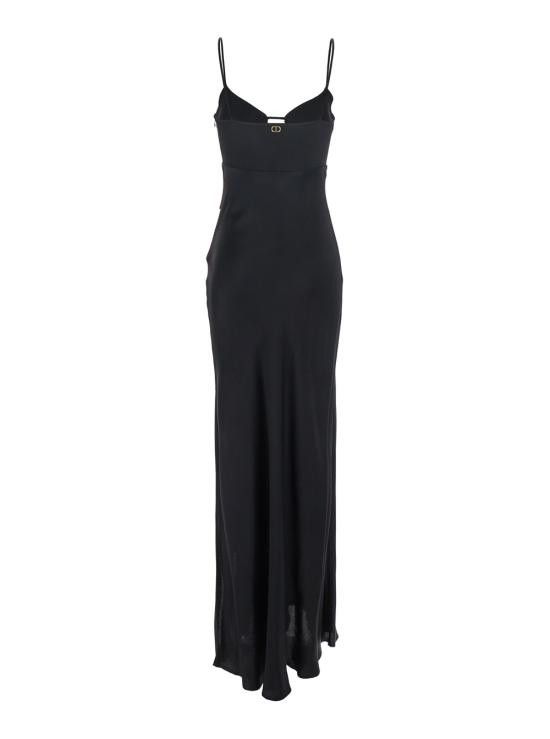 TWINSET TWINSET Women Long Skirts 251TP265300006 Black Size M / US 6-8 / IT 42-44 - 2 Thumbnail