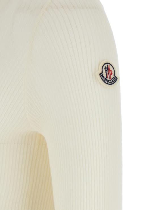 Moncler MONCLER Women Jackets 9A00005M1732035 White Size L / US 10 / IT 46 - 3 Thumbnail