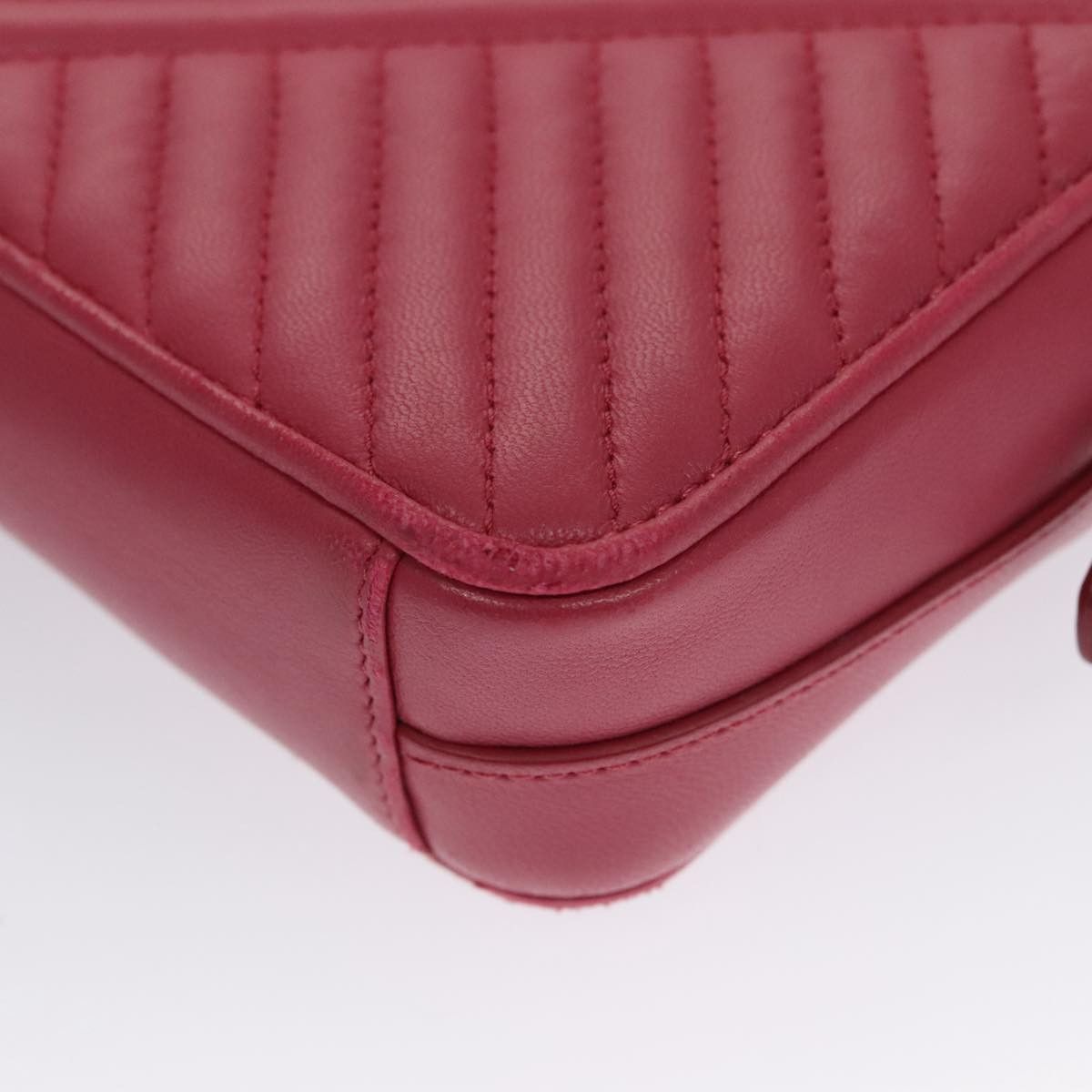Prada Nappa Gauffré Pink Leather Shoulder Bag (Pre-Owned) Size ONE SIZE - 12 Thumbnail