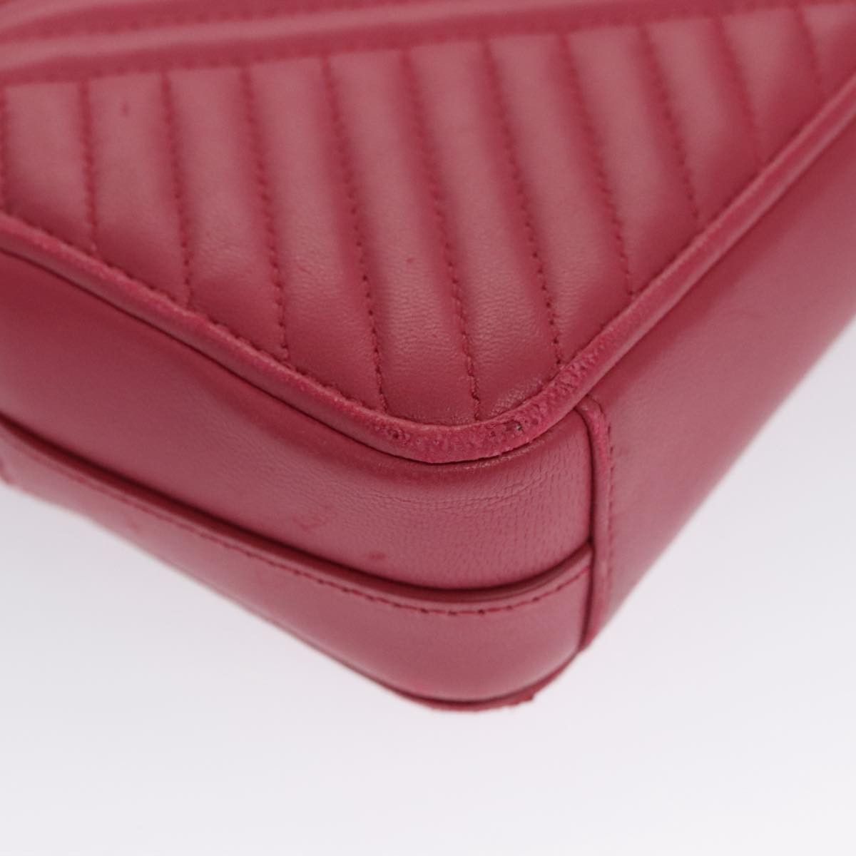 Prada Nappa Gauffré Pink Leather Shoulder Bag (Pre-Owned) Size ONE SIZE - 11 Thumbnail