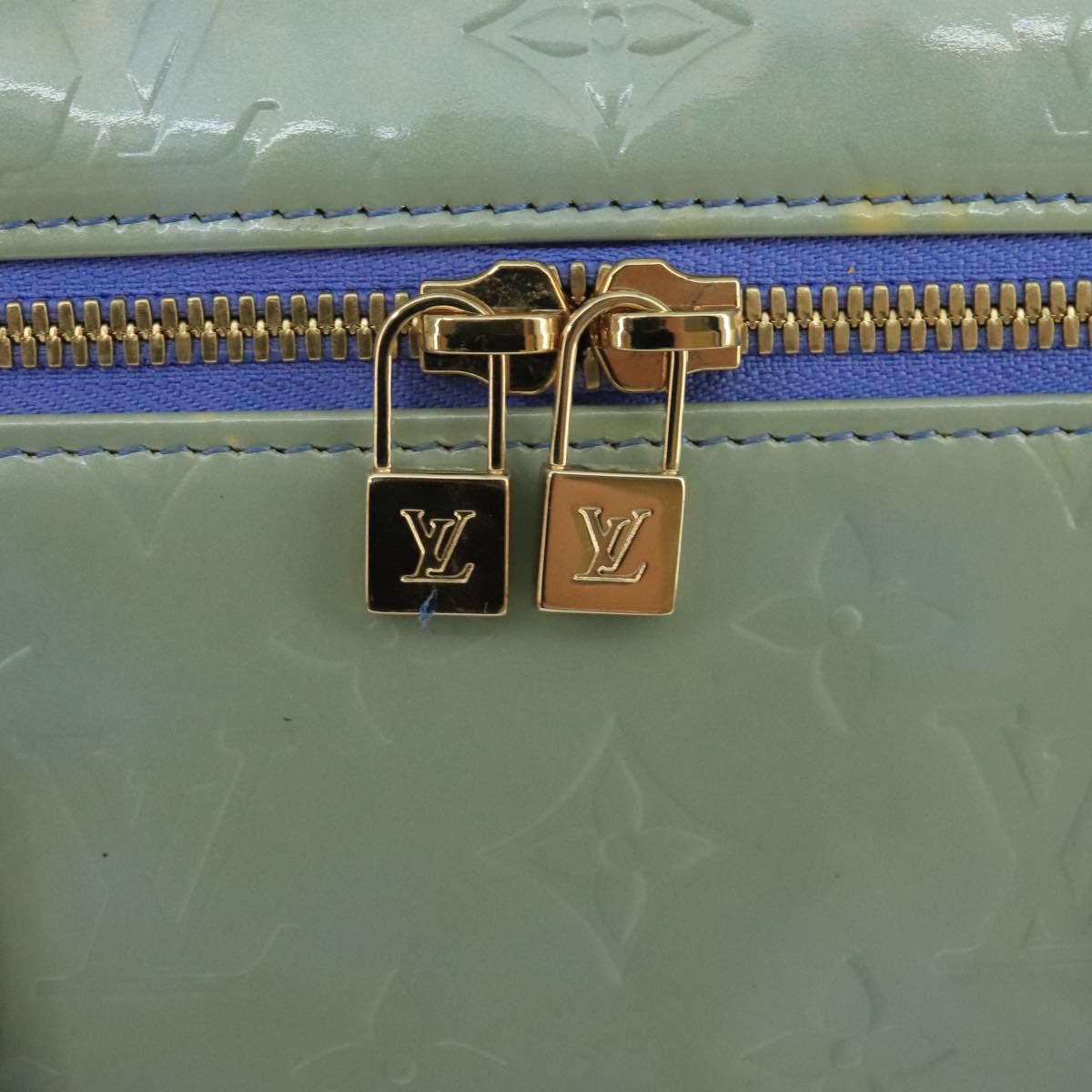 Louis Vuitton Purple Patent Leather Handbag (Pre-Owned) Size ONE SIZE - 14 Thumbnail