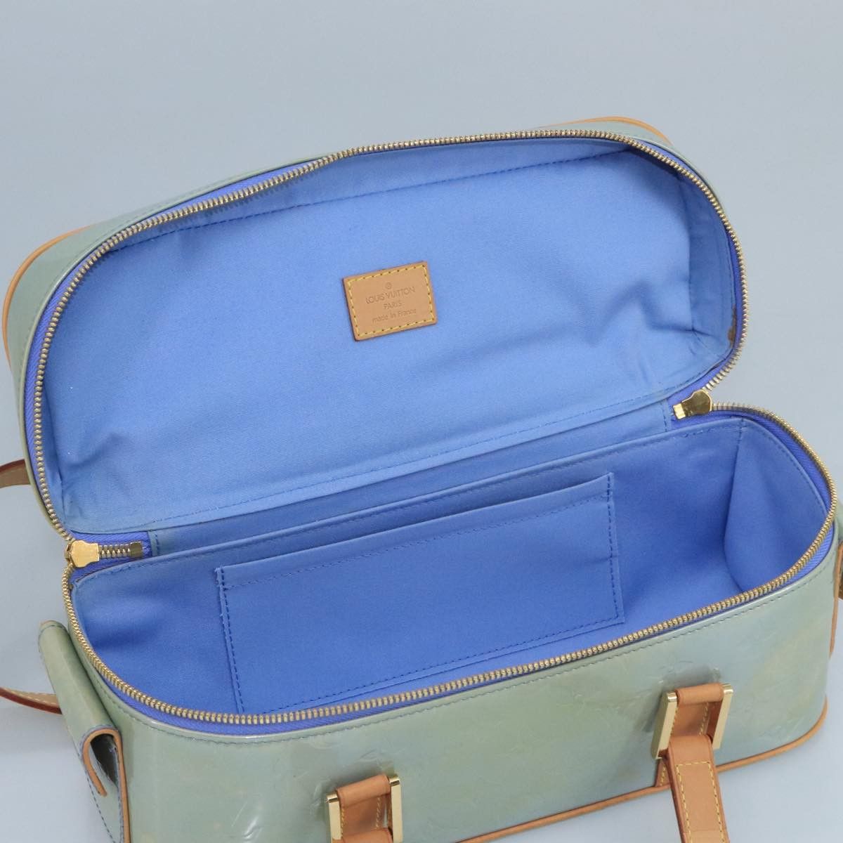 Louis Vuitton Purple Patent Leather Handbag (Pre-Owned) Size ONE SIZE - 15 Thumbnail