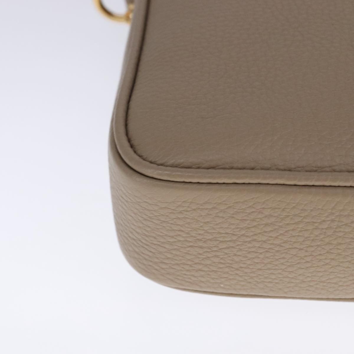 Versace Medusa Beige Leather Shoulder Bag (Pre-Owned) Size ONE SIZE - 5 Thumbnail