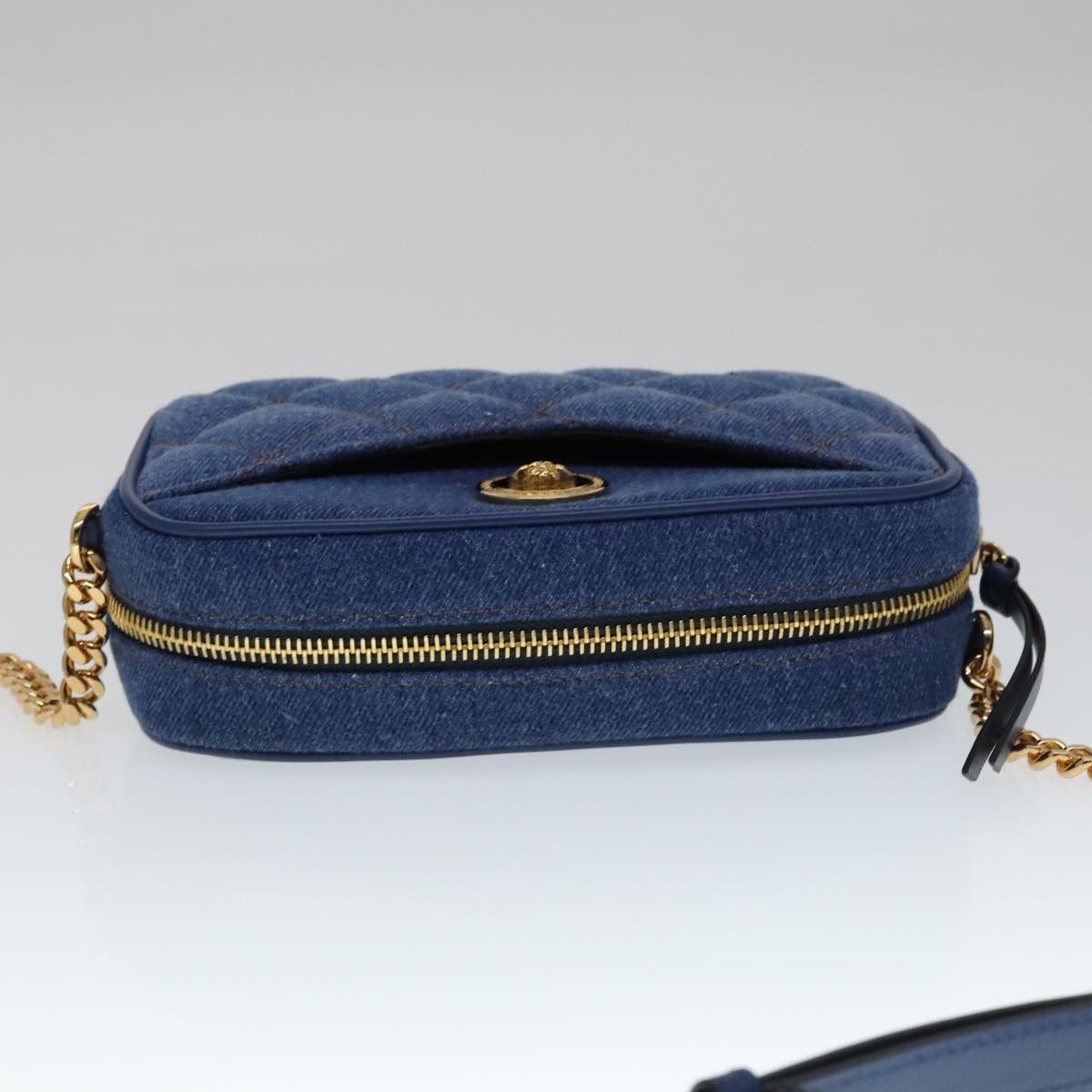 Versace Blue Denim - Jeans Shoulder Bag (Pre-Owned) Size ONE SIZE - 18 Thumbnail