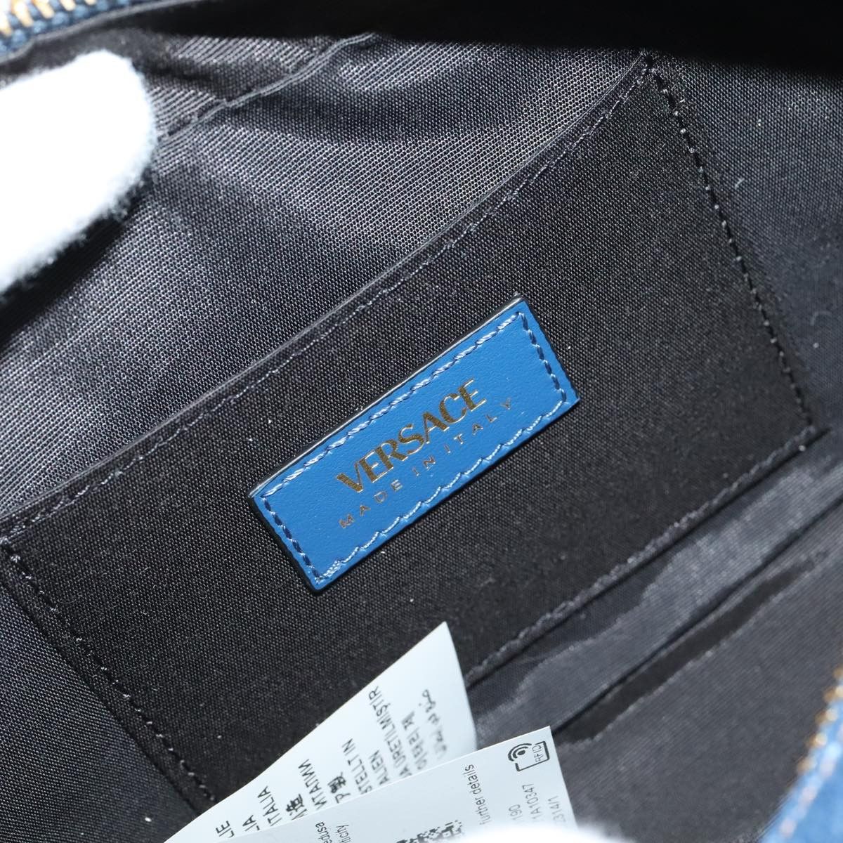 Versace Blue Denim - Jeans Shoulder Bag (Pre-Owned) Size ONE SIZE - 14 Thumbnail