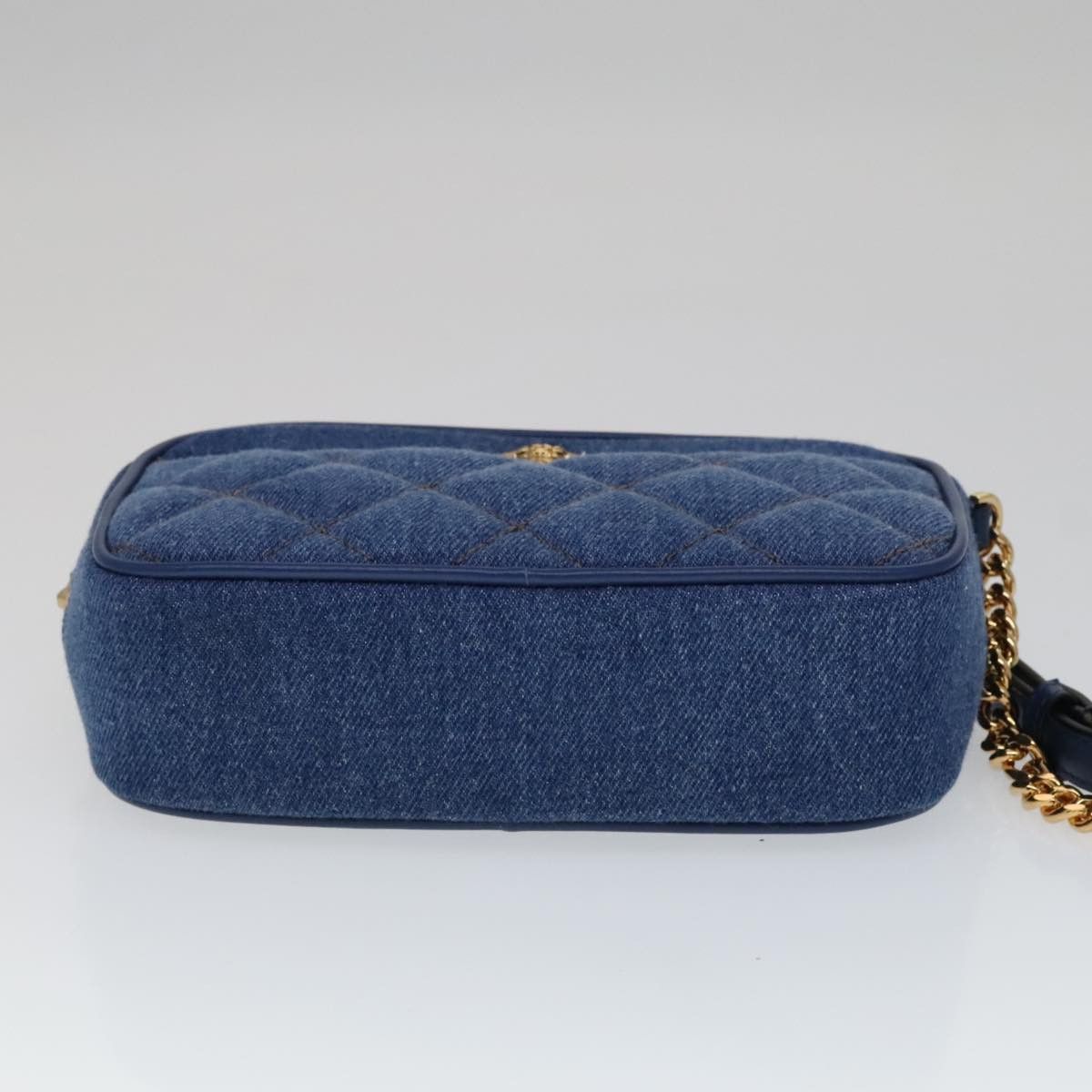 Versace Blue Denim - Jeans Shoulder Bag (Pre-Owned) Size ONE SIZE - 19 Thumbnail