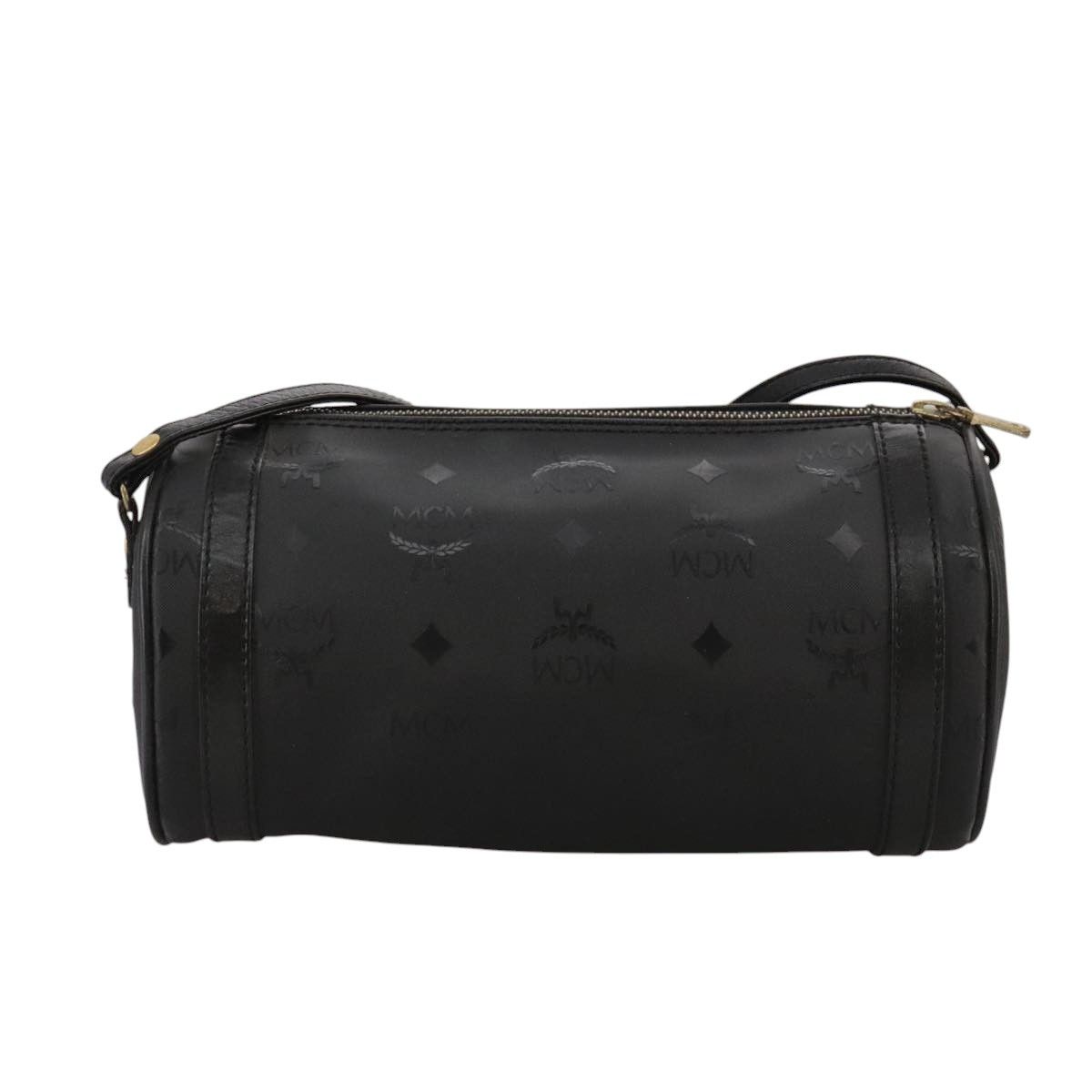 MCM Visetos Black Canvas Shoulder Bag (Pre-Owned) Size ONE SIZE - 2 Thumbnail