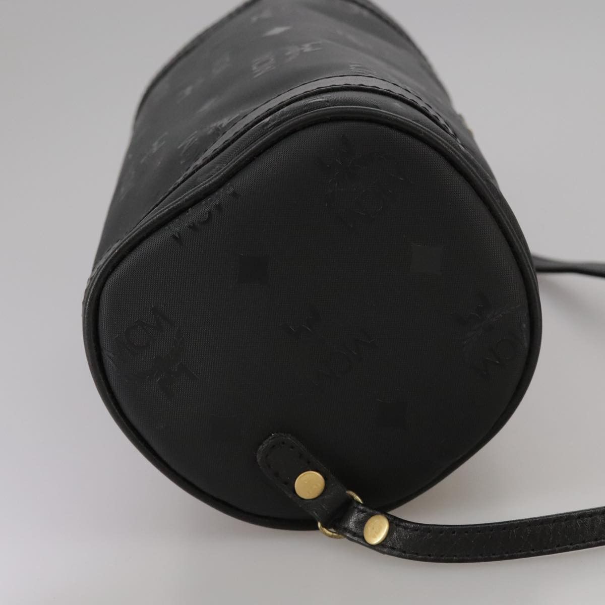 MCM Visetos Black Canvas Shoulder Bag (Pre-Owned) Size ONE SIZE - 4 Thumbnail