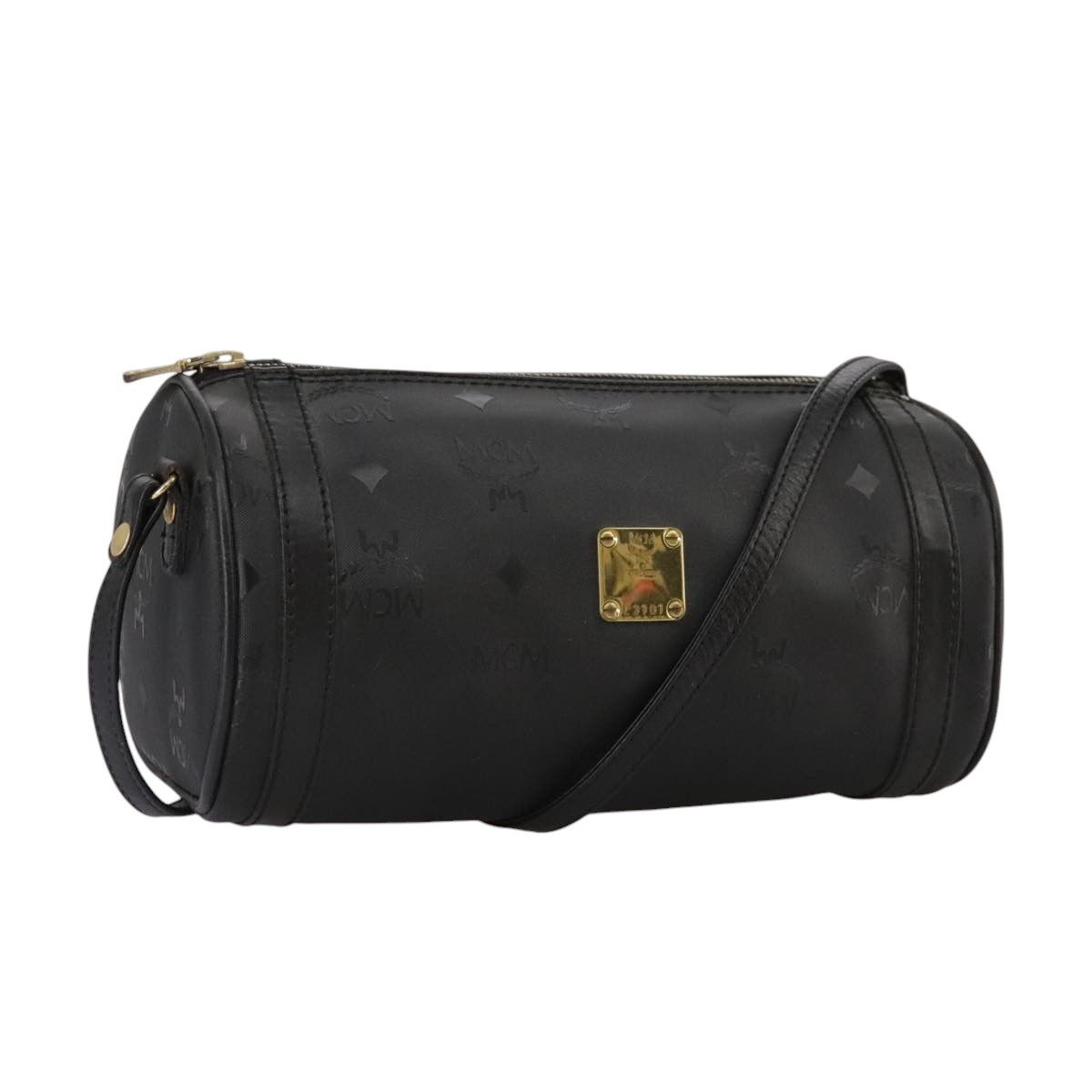 MCM Visetos Black Canvas Shoulder Bag (Pre-Owned) Size ONE SIZE - 16 Thumbnail