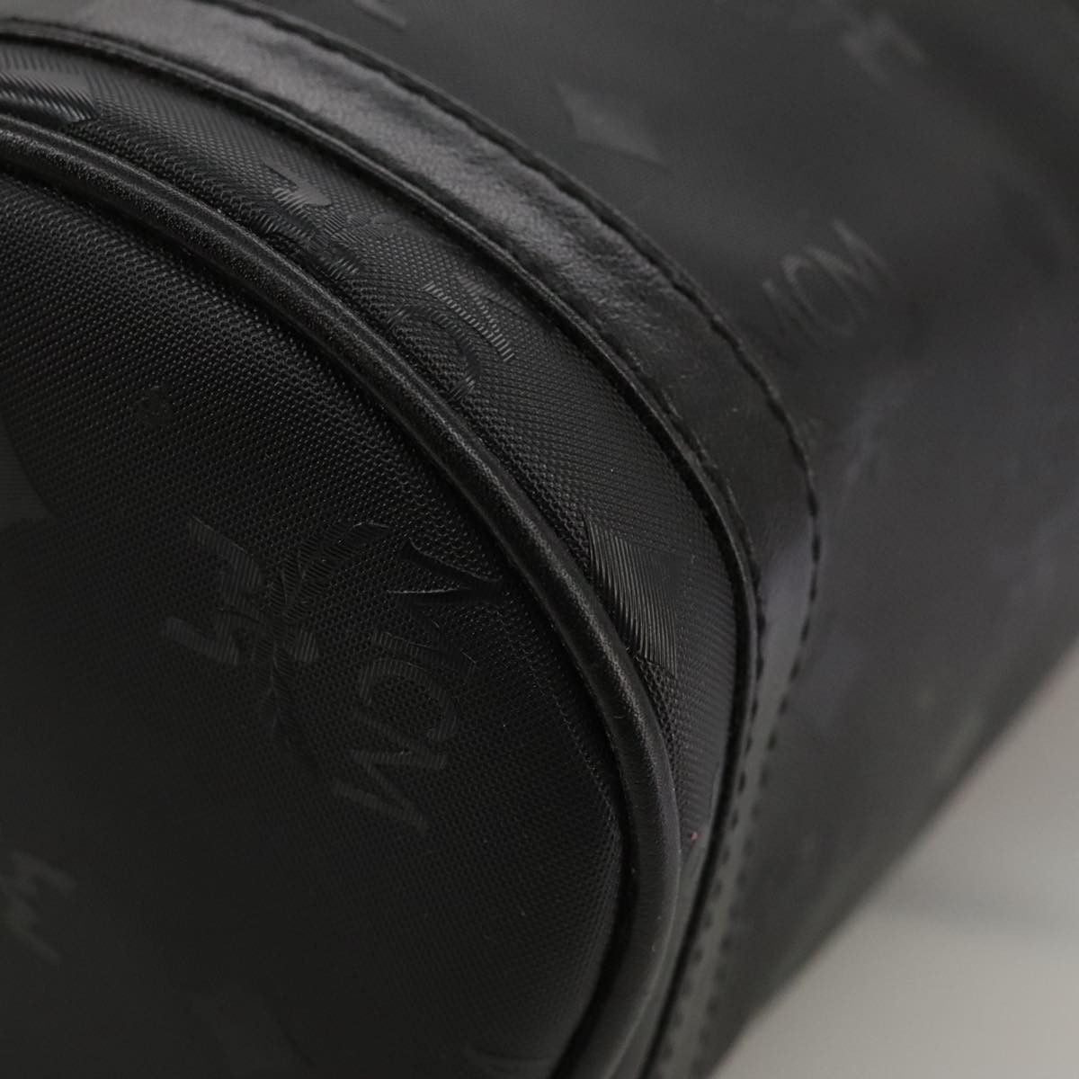 MCM Visetos Black Canvas Shoulder Bag (Pre-Owned) Size ONE SIZE - 9 Thumbnail