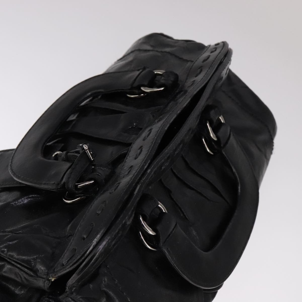 Dolce & Gabbana Black Leather Handbag (Pre-Owned) Size ONE SIZE - 15 Thumbnail