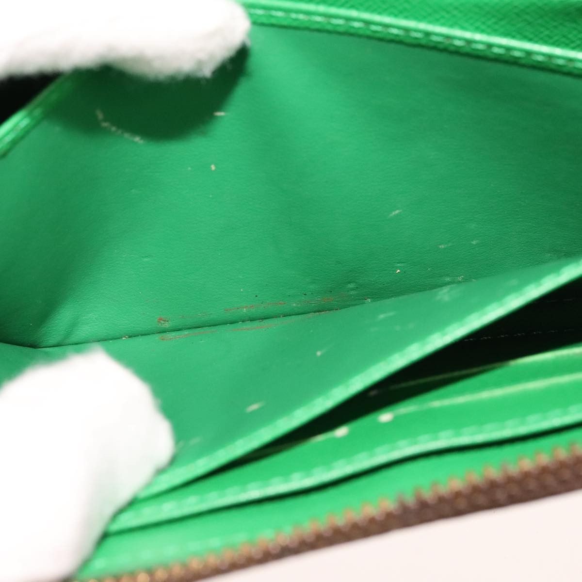 Louis Vuitton Zippy Wallet Green Canvas Wallet (Pre-Owned) Size ONE SIZE - 19 Thumbnail