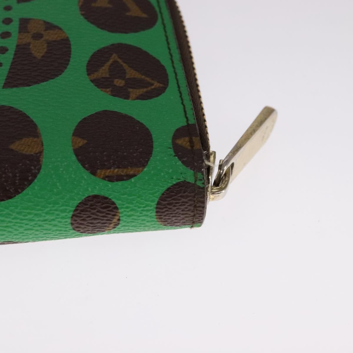 Louis Vuitton Zippy Wallet Green Canvas Wallet (Pre-Owned) Size ONE SIZE - 10 Thumbnail