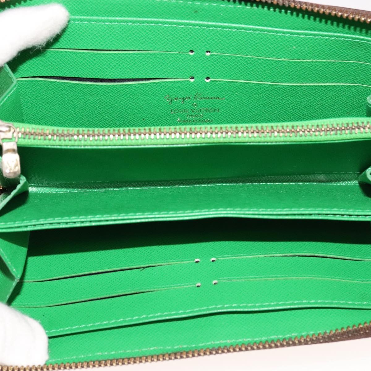 Louis Vuitton Zippy Wallet Green Canvas Wallet (Pre-Owned) Size ONE SIZE - 13 Thumbnail
