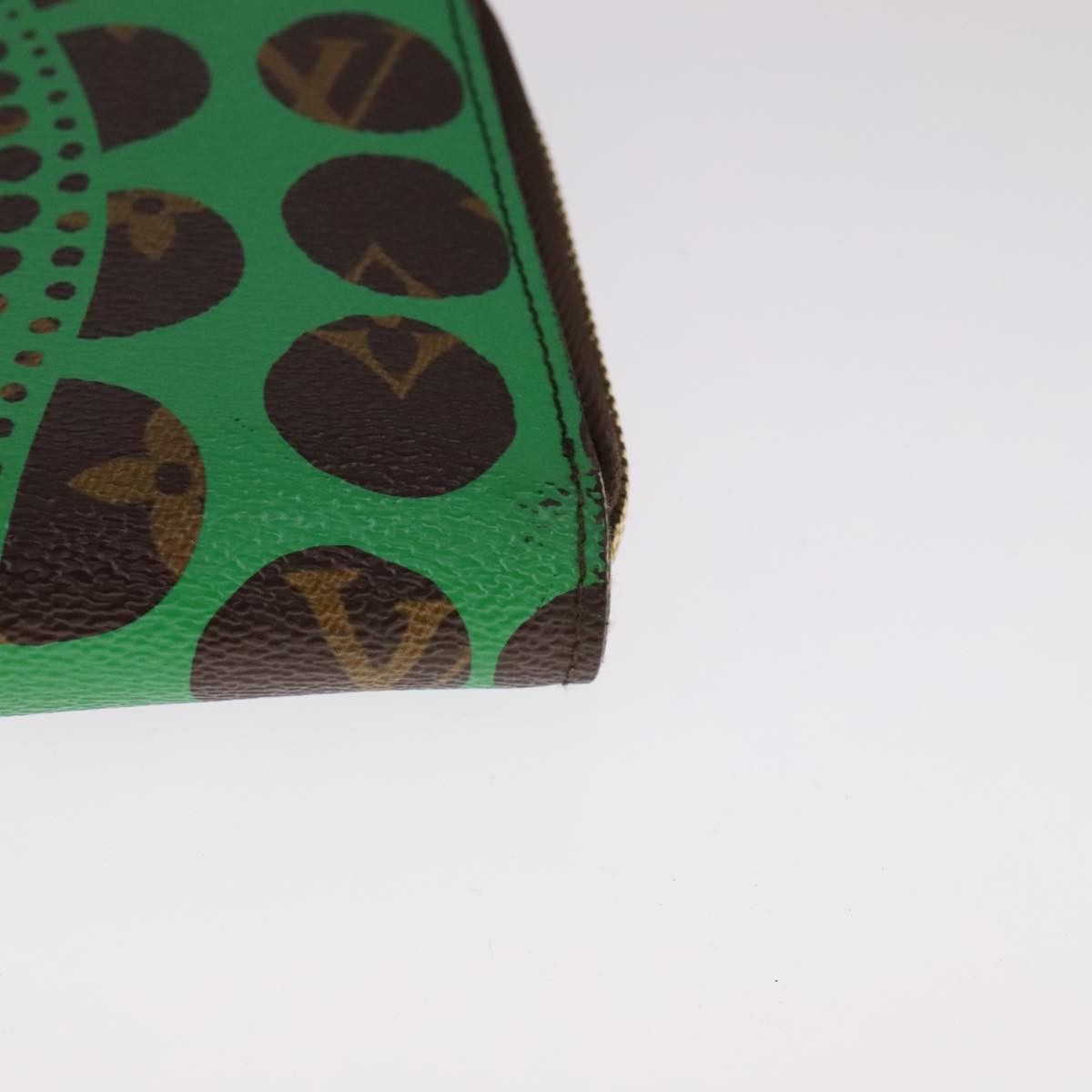 Louis Vuitton Zippy Wallet Green Canvas Wallet (Pre-Owned) Size ONE SIZE - 8 Thumbnail