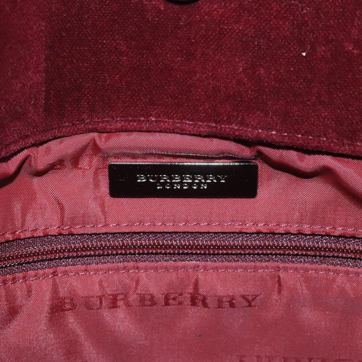 Burberry Nova Check Beige Canvas Tote Bag (Pre-Owned) Size ONE SIZE - 12 Thumbnail