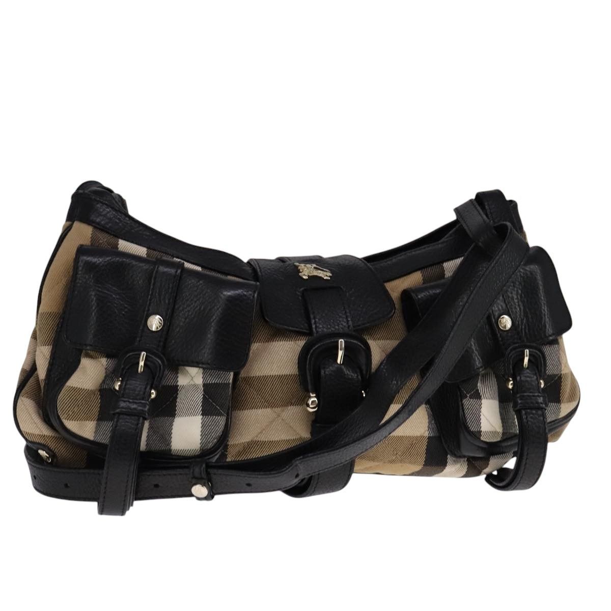 Burberry House Check Multicolour Canvas Shoulder Bag (Pre-Owned) Size ONE SIZE - 14 Thumbnail