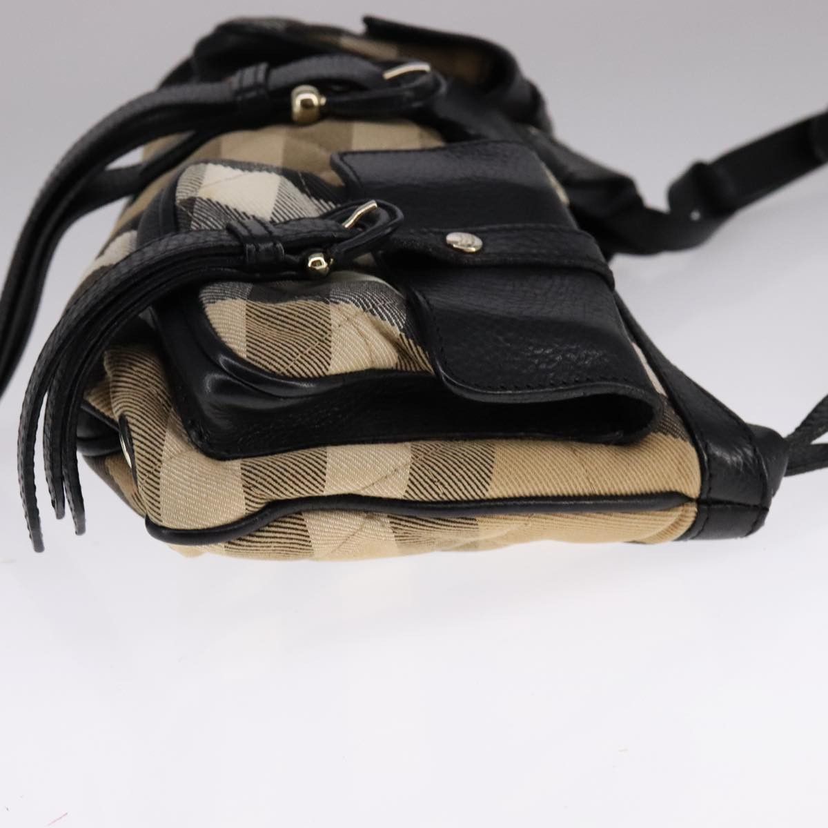 Burberry House Check Multicolour Canvas Shoulder Bag (Pre-Owned) Size ONE SIZE - 4 Thumbnail