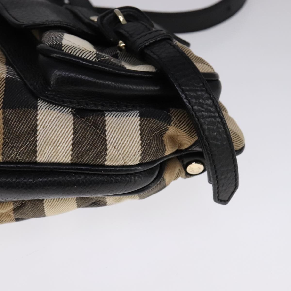 Burberry House Check Multicolour Canvas Shoulder Bag (Pre-Owned) Size ONE SIZE - 8 Thumbnail