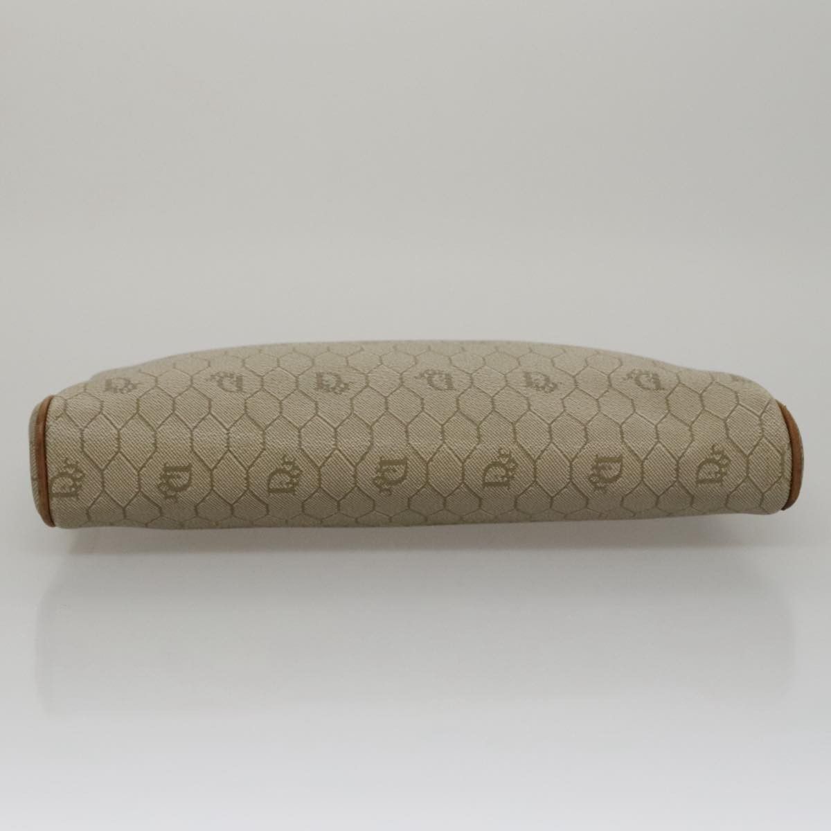 Dior Honeycomb Beige Canvas Clutch Bag (Pre-Owned) Size ONE SIZE - 6 Thumbnail