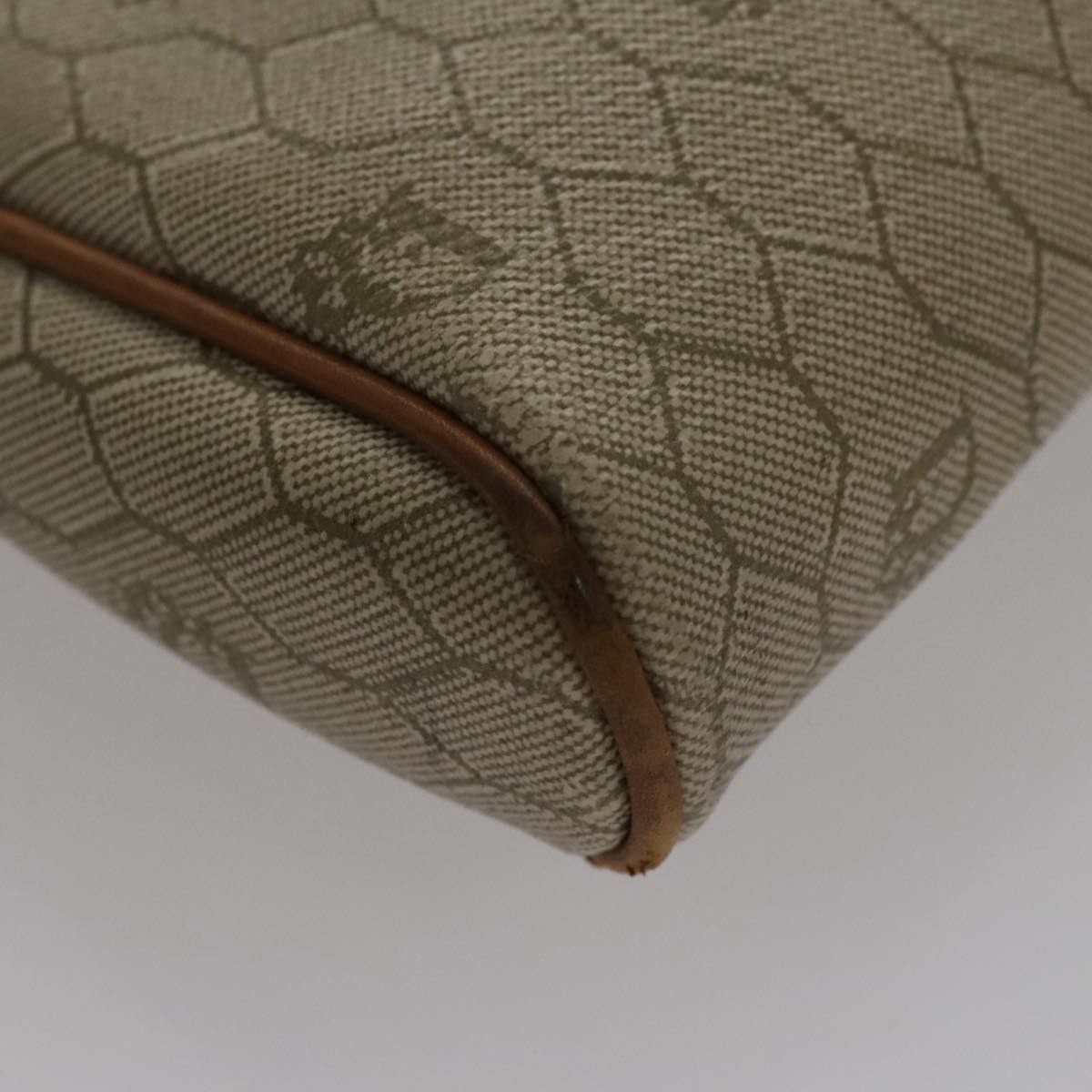 Dior Honeycomb Beige Canvas Clutch Bag (Pre-Owned) Size ONE SIZE - 9 Thumbnail