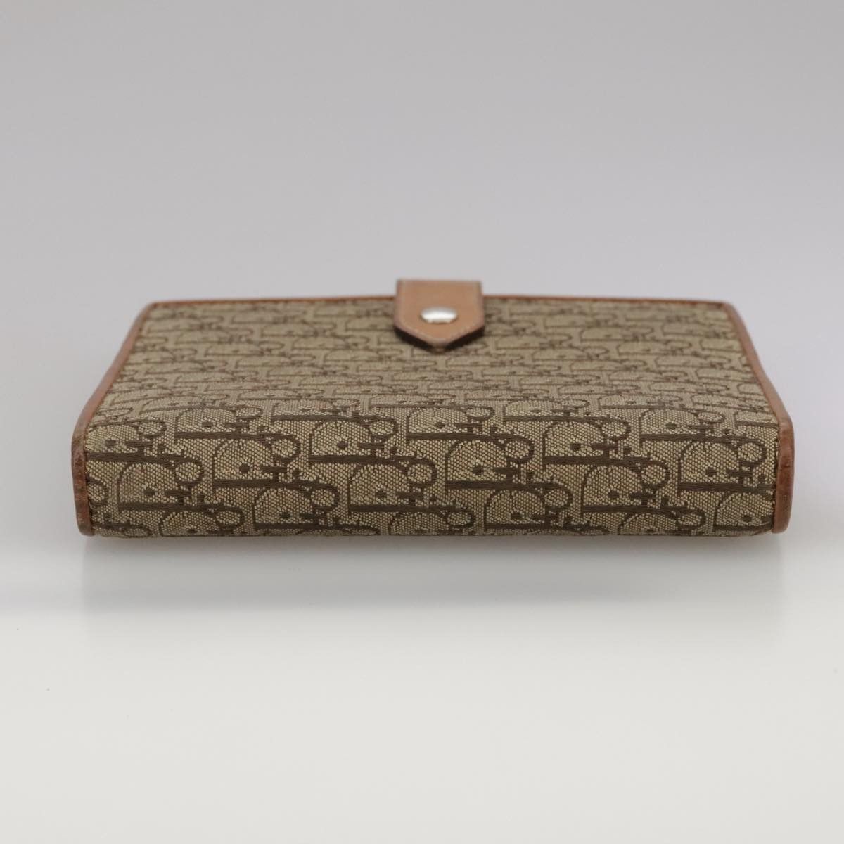 Dior Trotter Beige Canvas Wallet (Pre-Owned) Size ONE SIZE - 4 Thumbnail