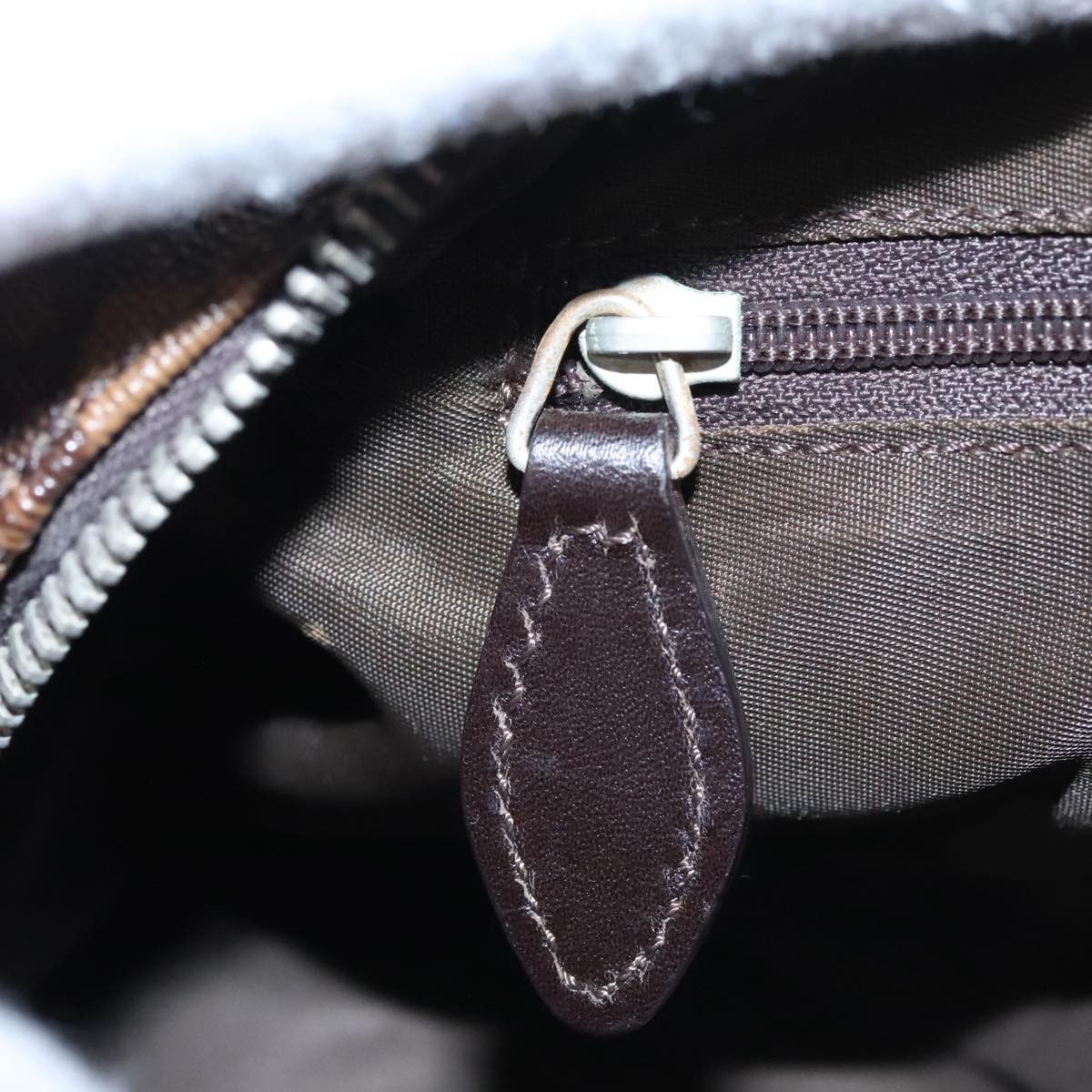 Dior Trotter Brown Canvas Handbag (Pre-Owned) Size ONE SIZE - 19 Thumbnail