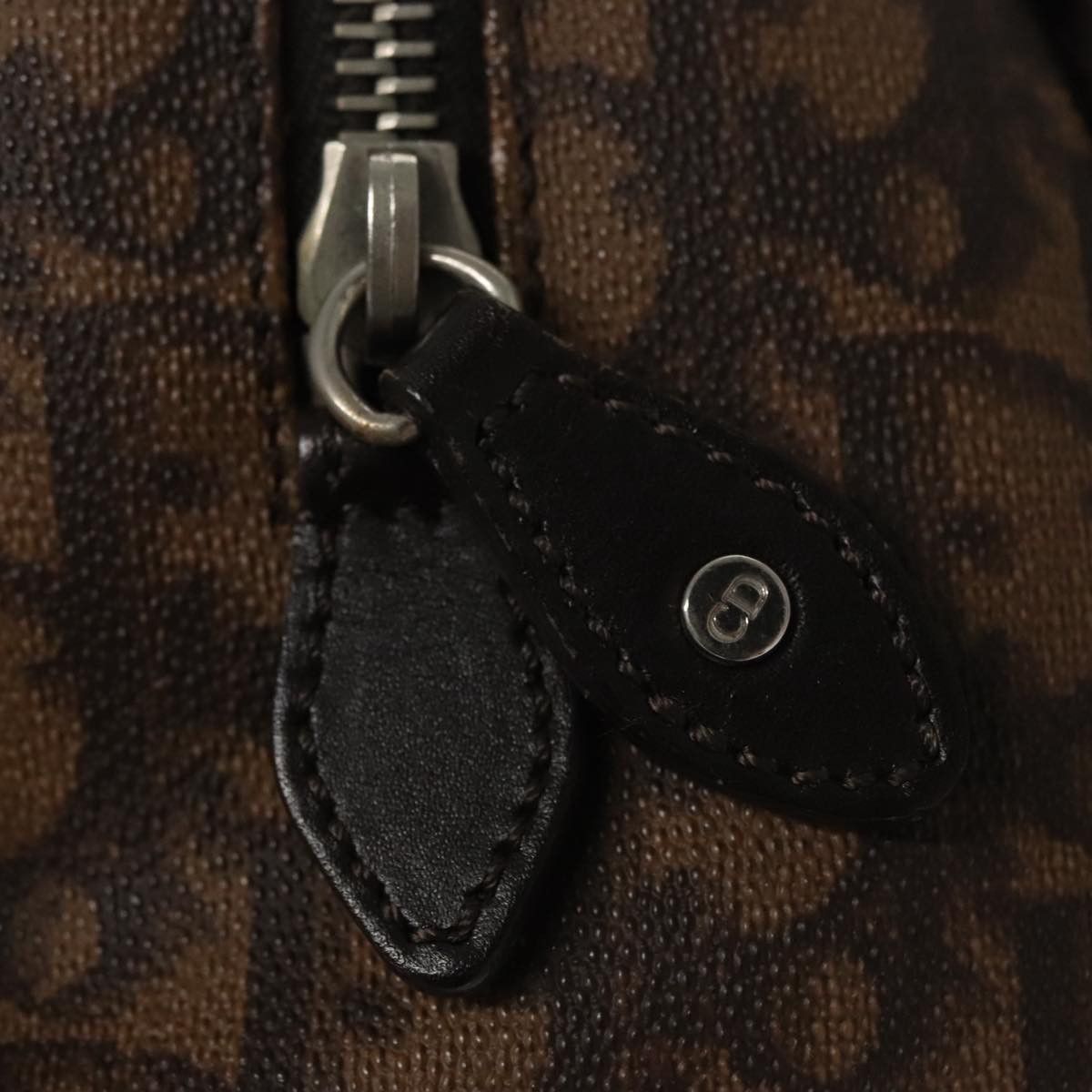 Dior Trotter Brown Canvas Handbag (Pre-Owned) Size ONE SIZE - 13 Thumbnail