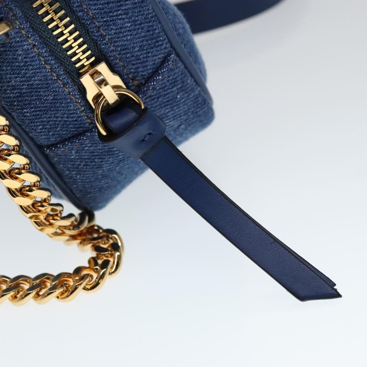 Versace Blue Denim - Jeans Shoulder Bag (Pre-Owned) Size ONE SIZE - 11 Thumbnail