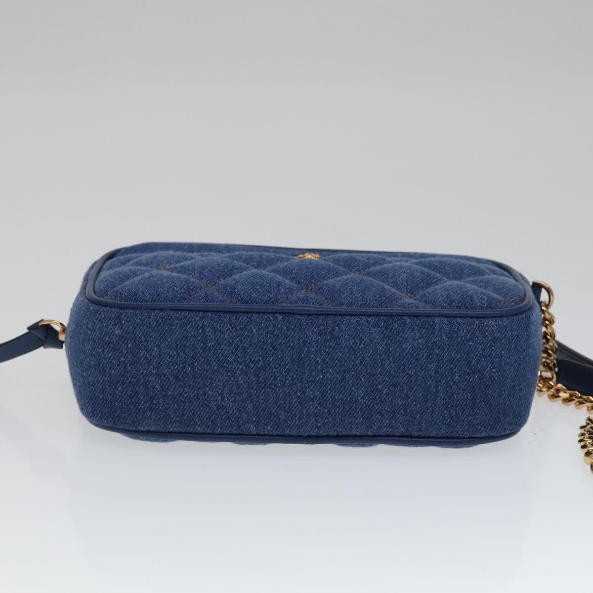 Versace Blue Denim - Jeans Shoulder Bag (Pre-Owned) Size ONE SIZE - 19 Thumbnail