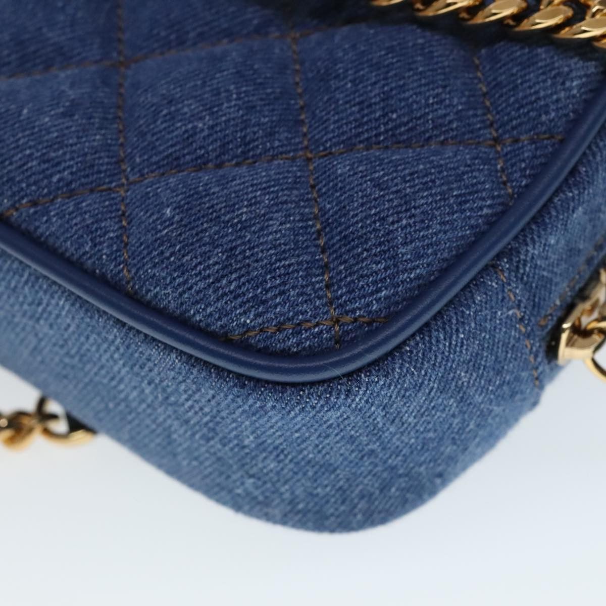 Versace Blue Denim - Jeans Shoulder Bag (Pre-Owned) Size ONE SIZE - 9 Thumbnail