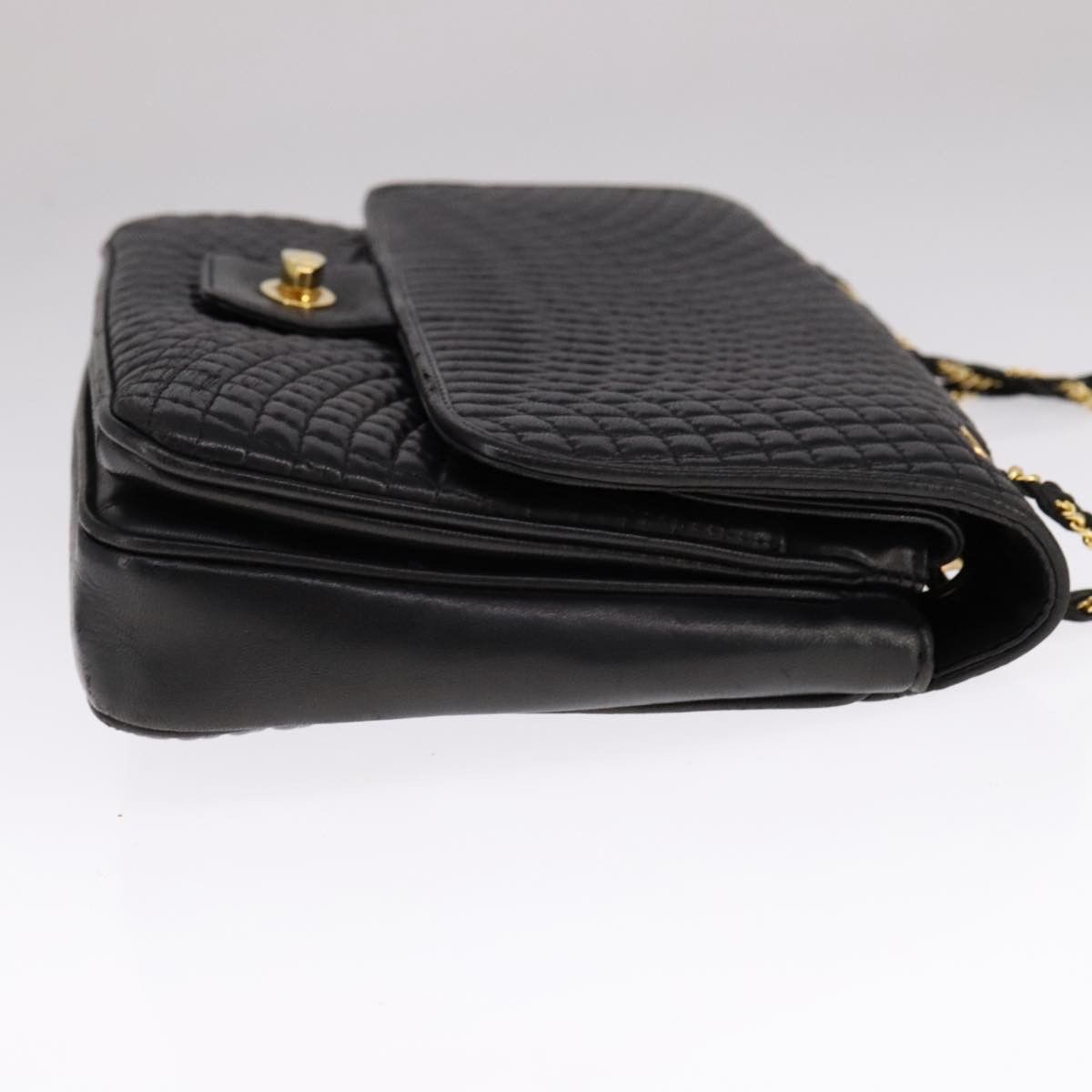 Bally Black Leather Shoulder Bag (Pre-Owned) Size ONE SIZE - 4 Thumbnail