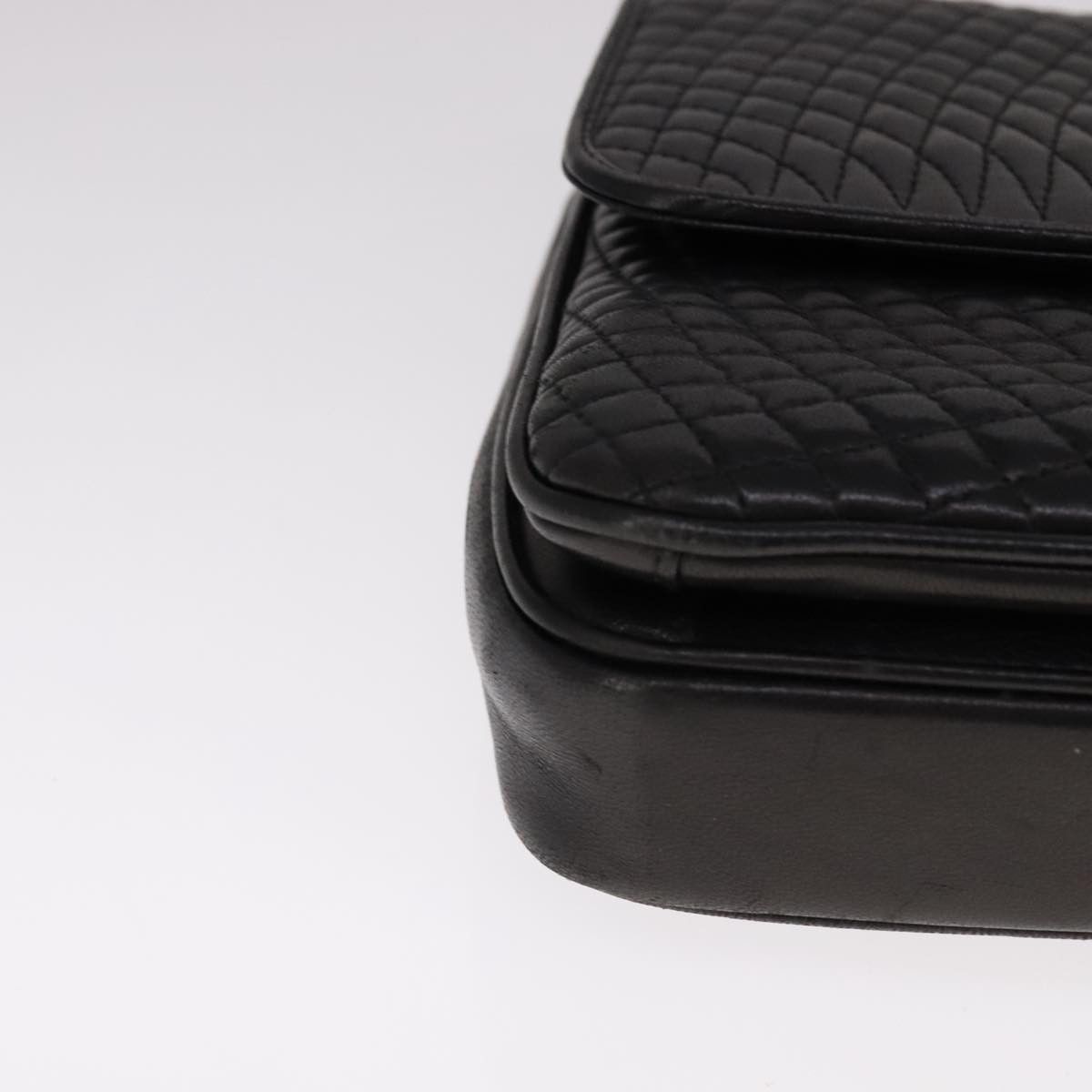 Bally Black Leather Shoulder Bag (Pre-Owned) Size ONE SIZE - 7 Thumbnail