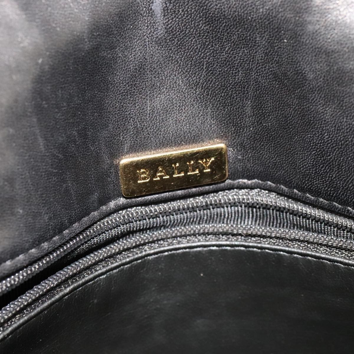 Bally Black Leather Shoulder Bag (Pre-Owned) Size ONE SIZE - 13 Thumbnail